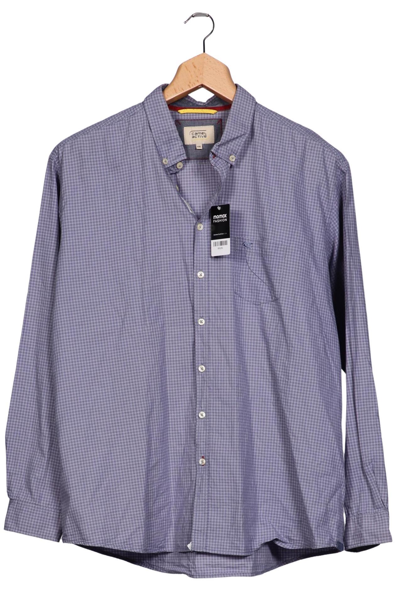 

camel active Herren Hemd, blau, Gr. 56