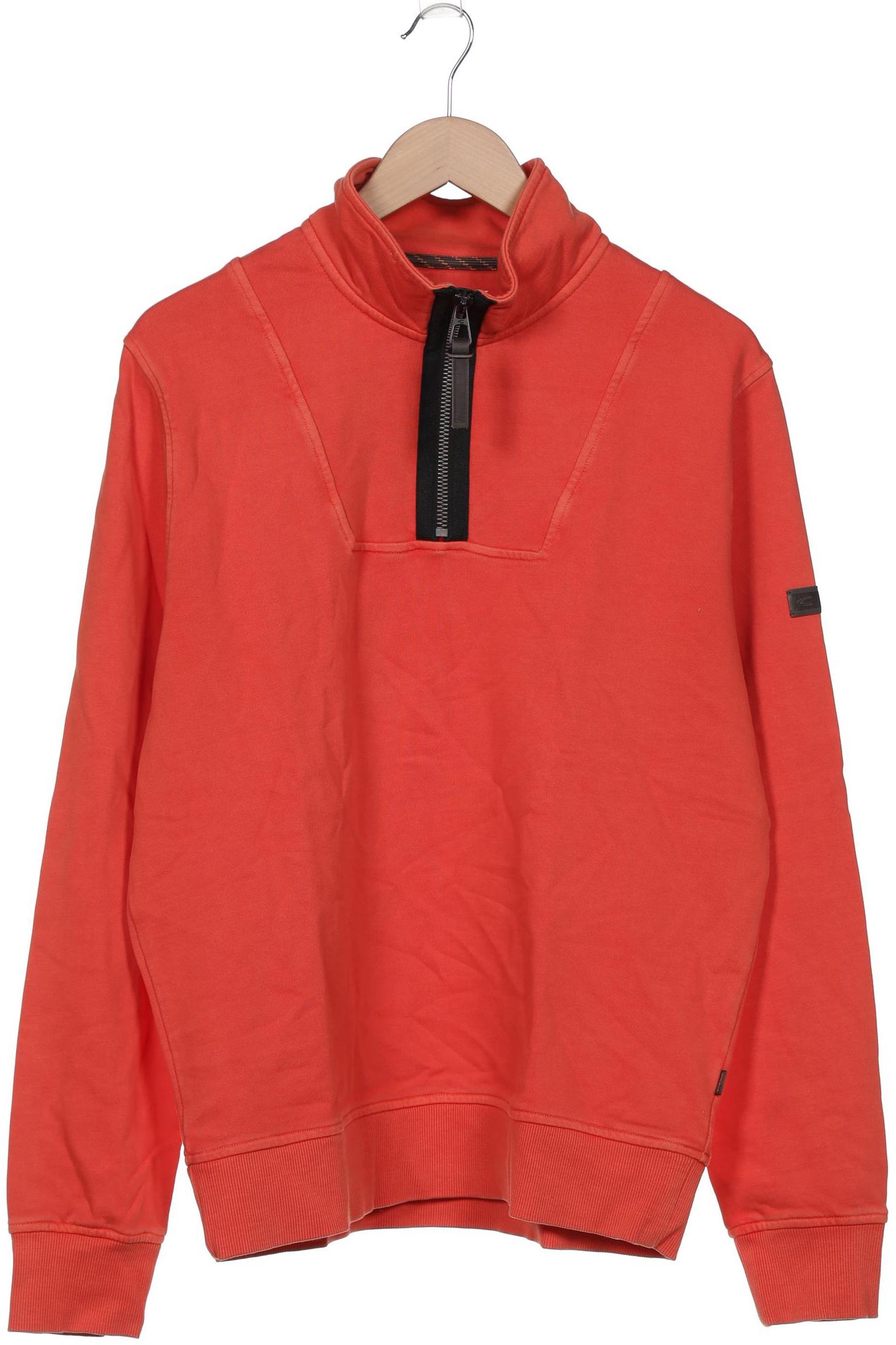 

camel active Herren Sweatshirt, orange, Gr. 48