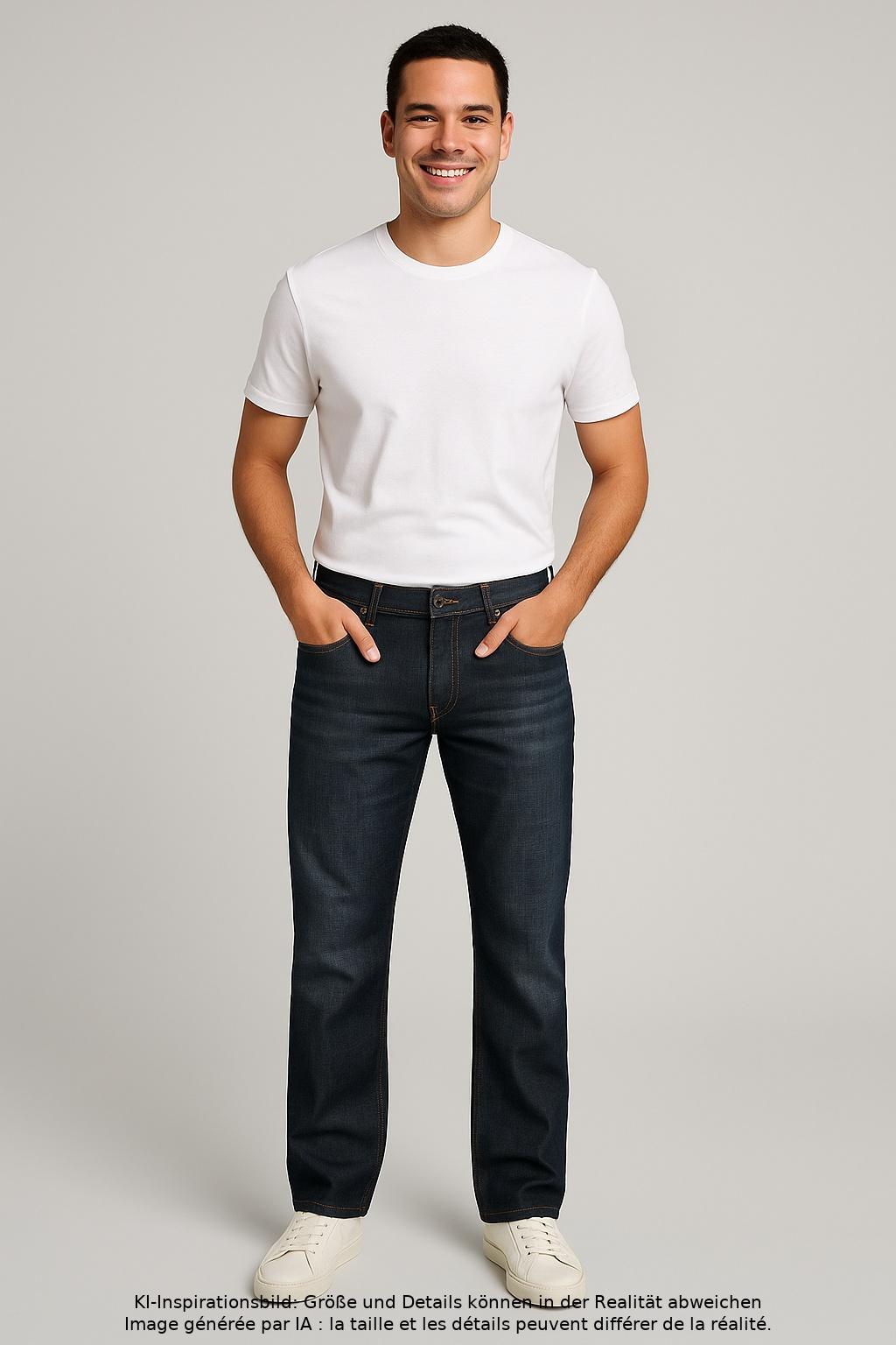 

camel active Herren Jeans, blau, Gr. 36