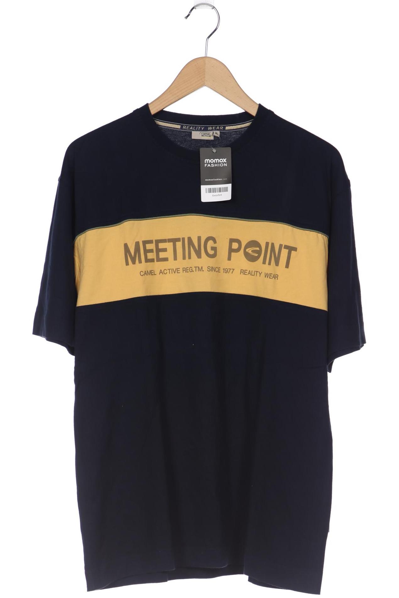 

camel active Herren T-Shirt, marineblau