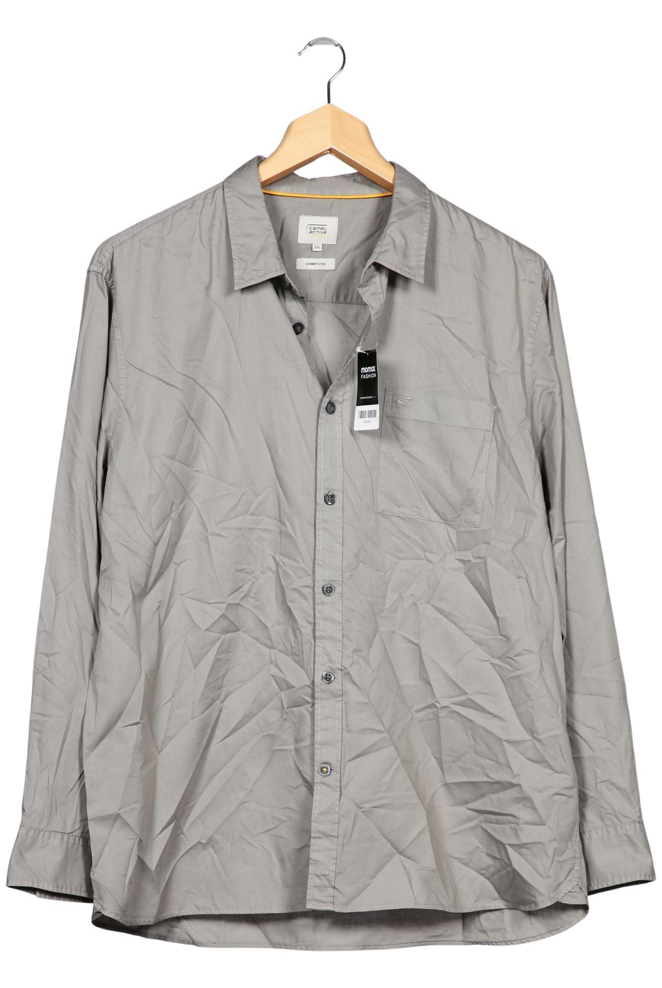 

camel active Herren Hemd, grau, Gr. 56