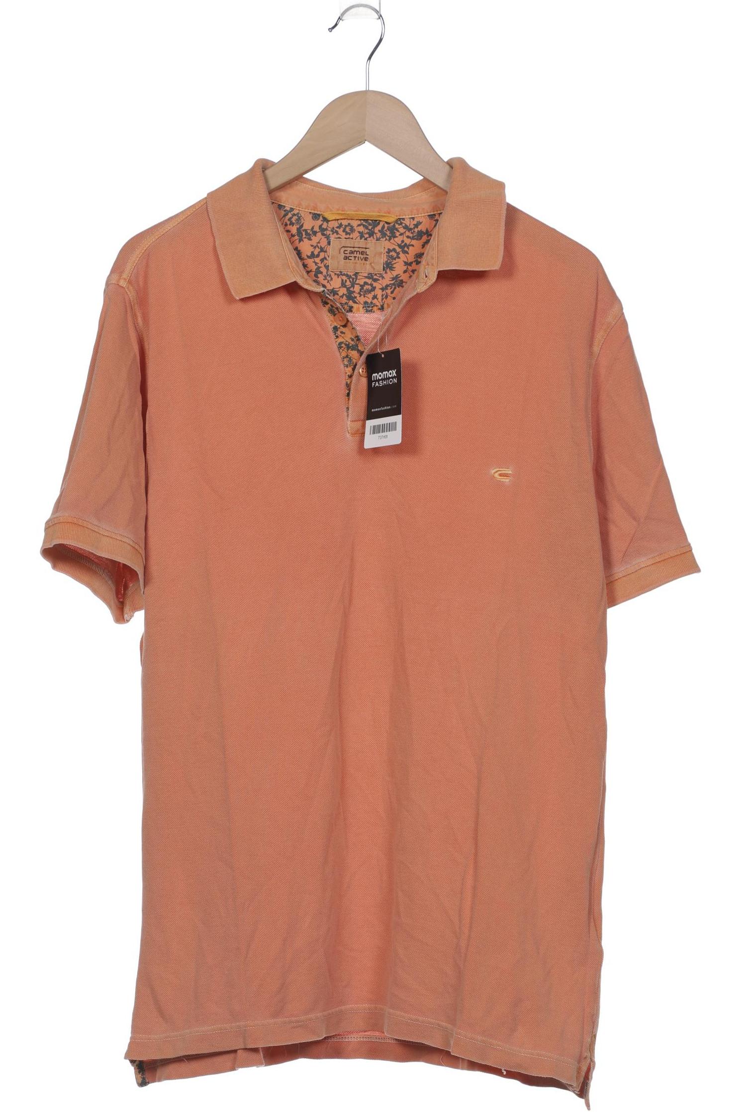 

camel active Herren Poloshirt, orange, Gr. 54