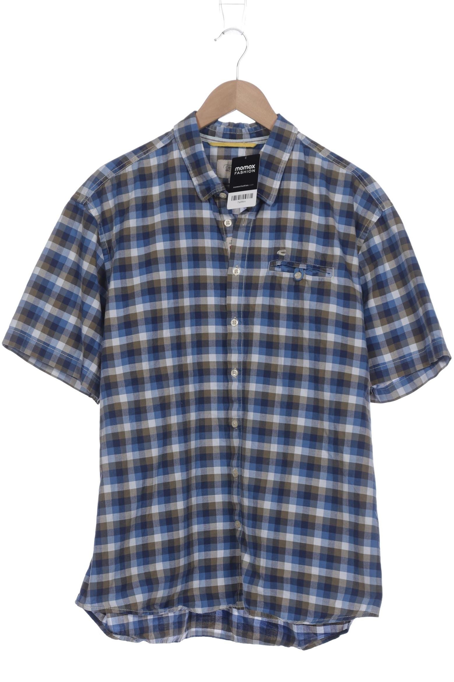 

camel active Herren Hemd, blau, Gr. 56