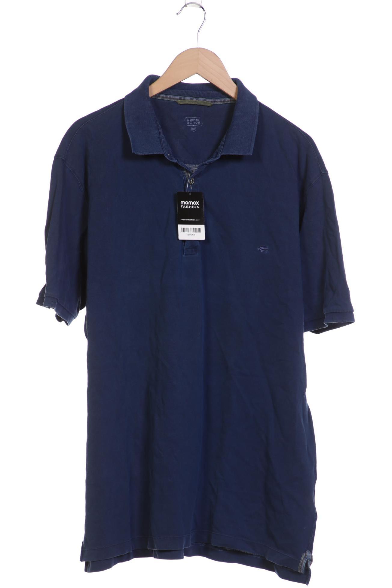 

camel active Herren Poloshirt, blau, Gr. 58
