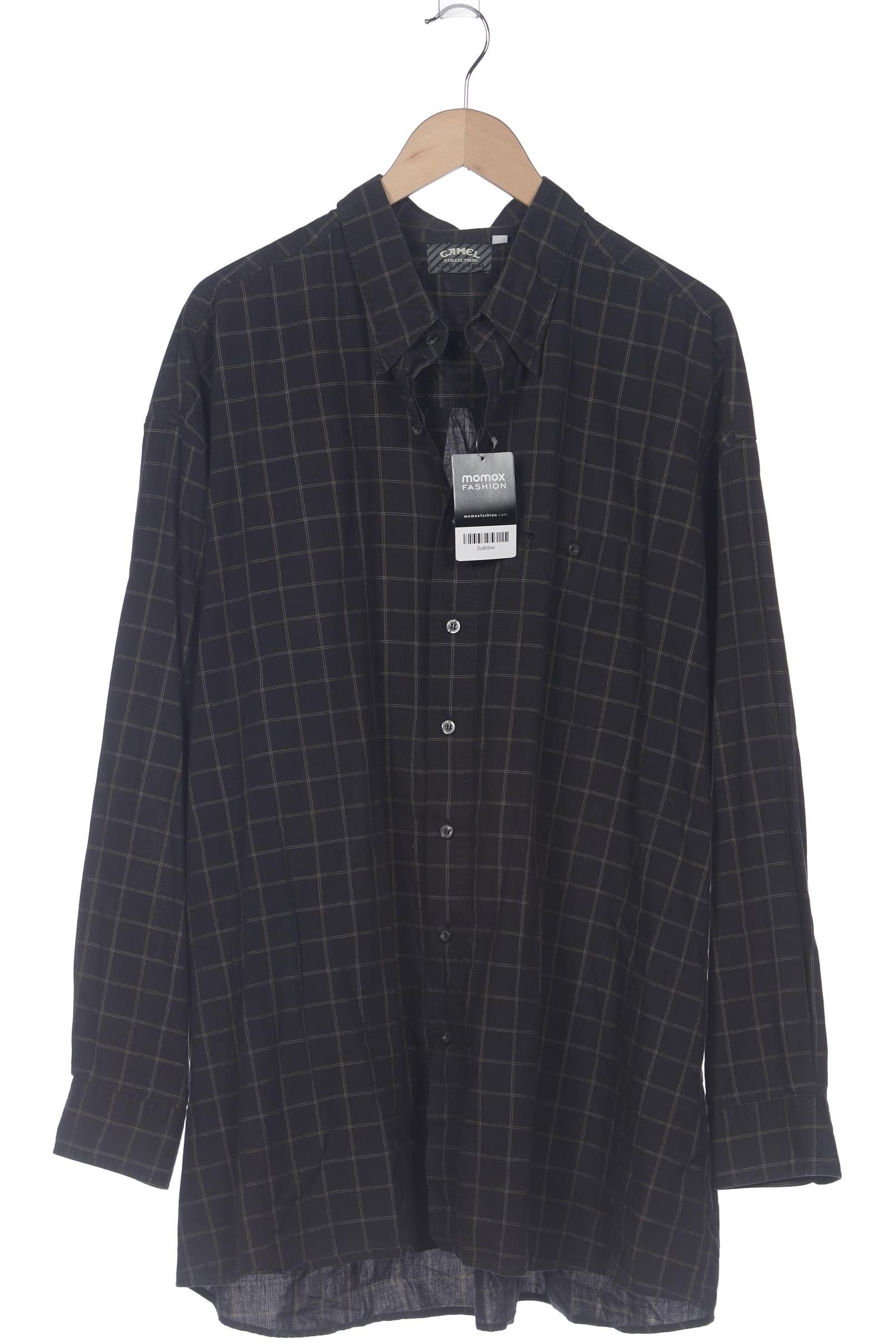 

camel active Herren Hemd, schwarz, Gr. 56