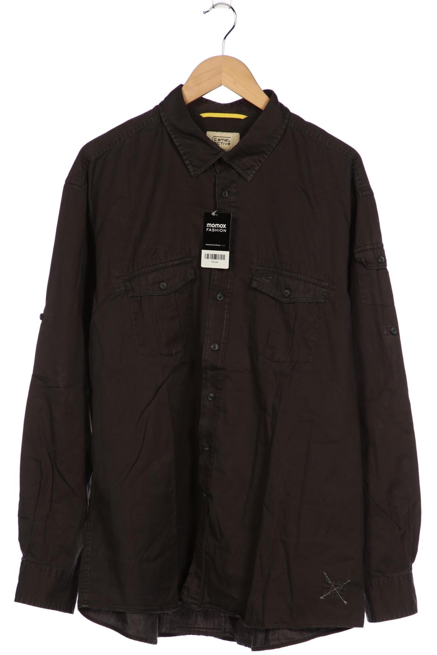 

camel active Herren Hemd, grau, Gr. 56