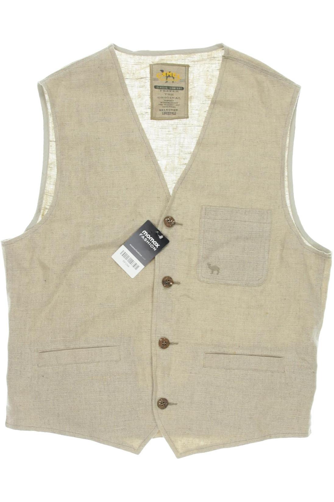 

camel active Herren Weste, beige, Gr. 48