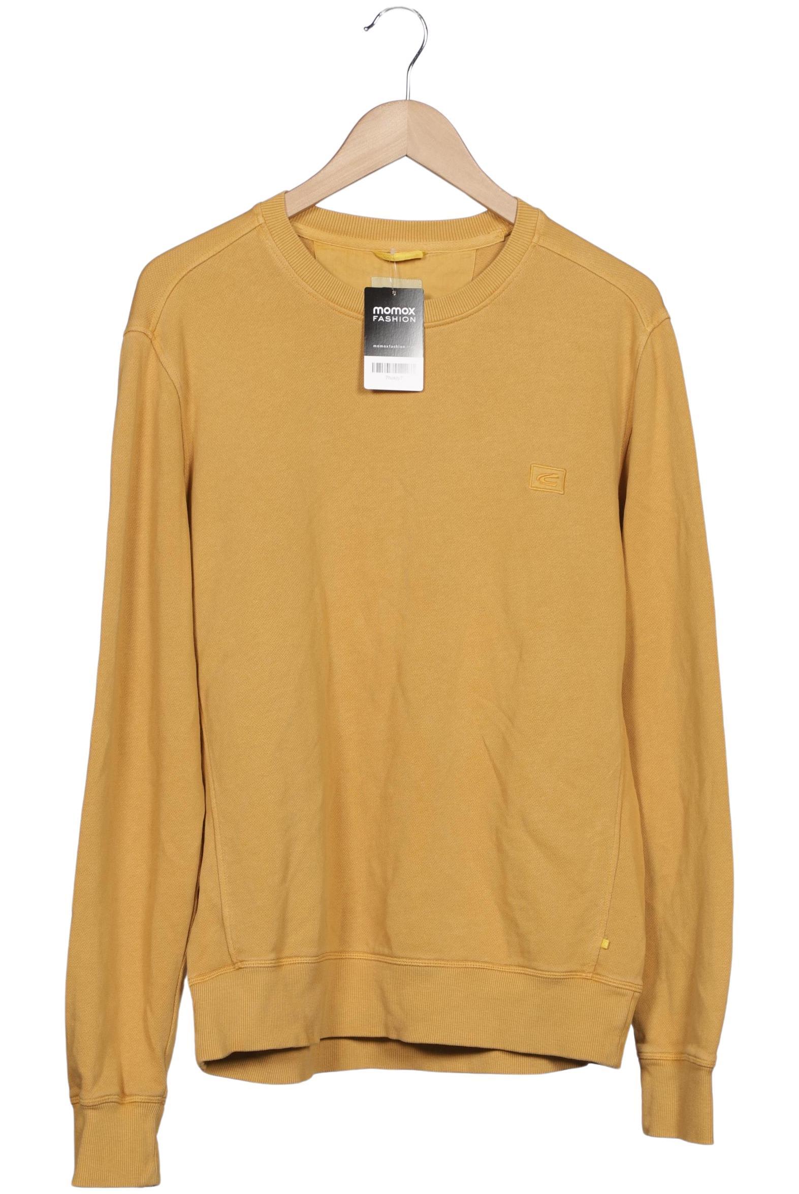 

camel active Herren Sweatshirt, gelb, Gr. 48