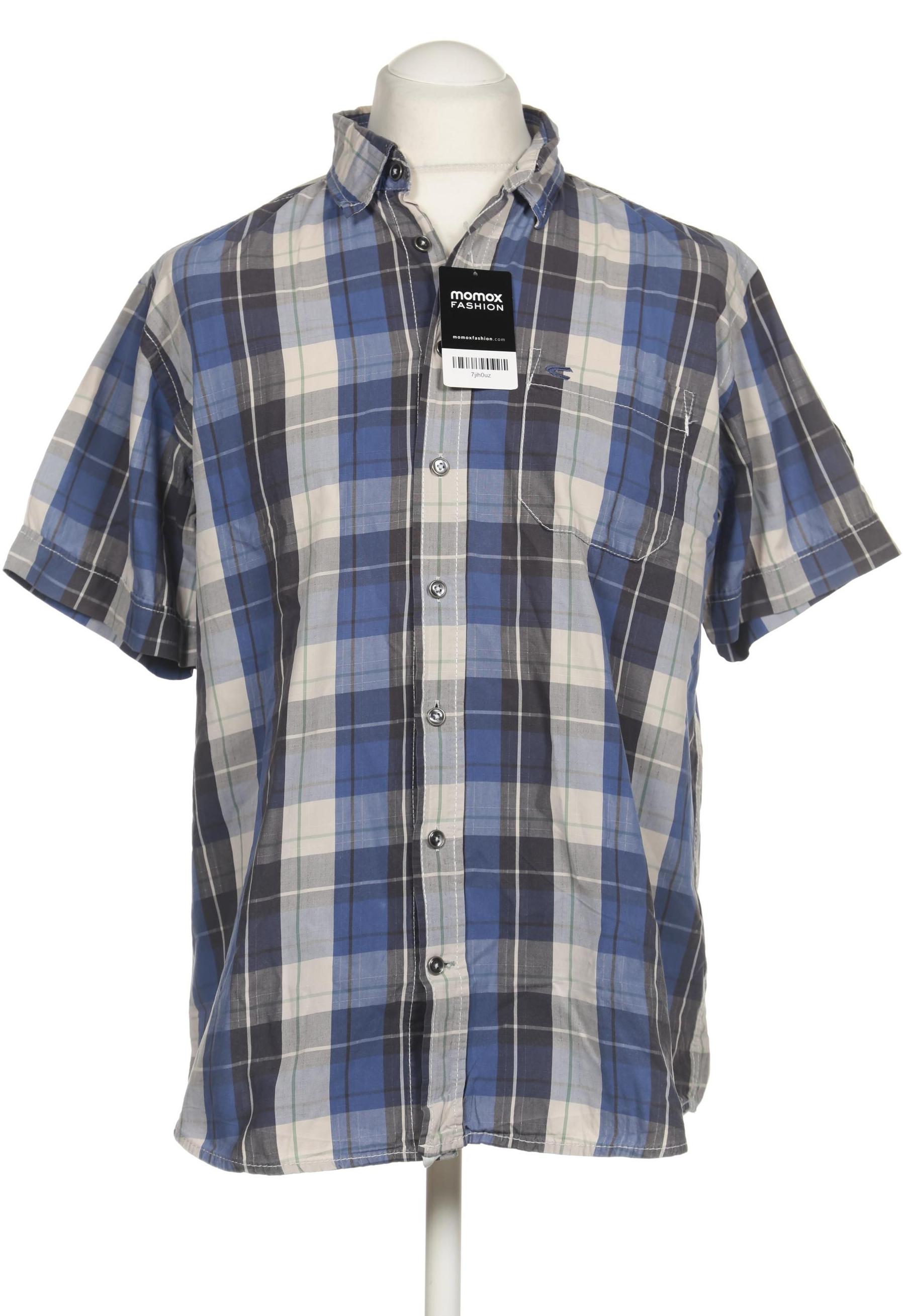 

camel active Herren Hemd, blau, Gr. 52