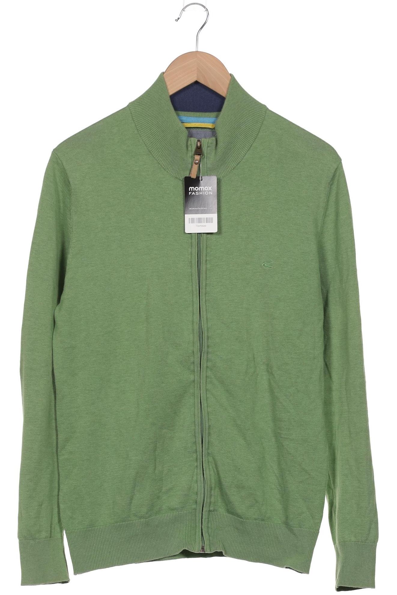 

camel active Herren Strickjacke, grün, Gr. 48