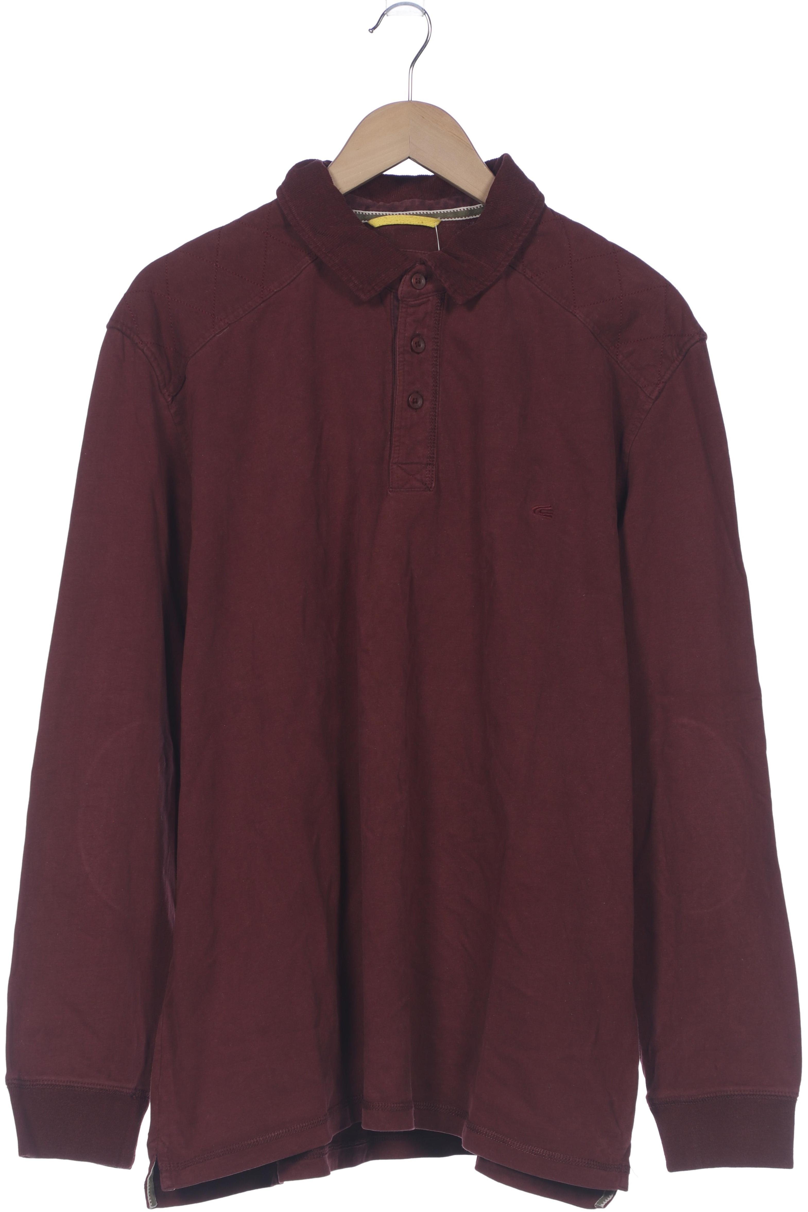

camel active Herren Sweatshirt, bordeaux, Gr. 56