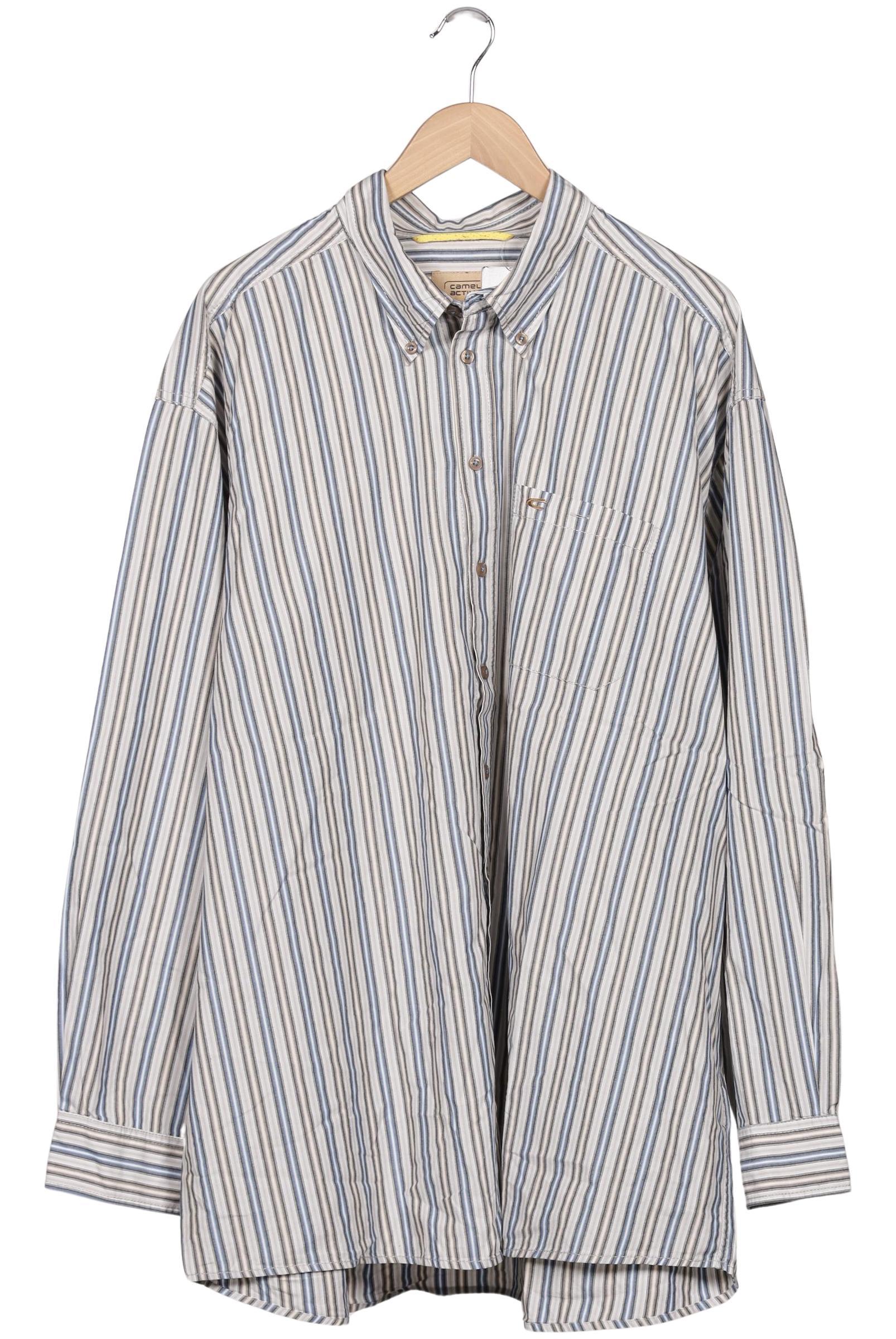 

camel active Herren Hemd, grau, Gr. 58