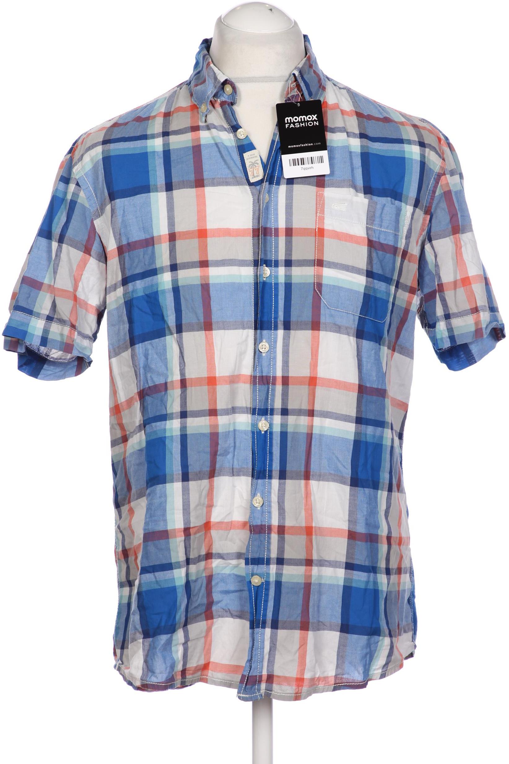 

camel active Herren Hemd, blau, Gr. 48