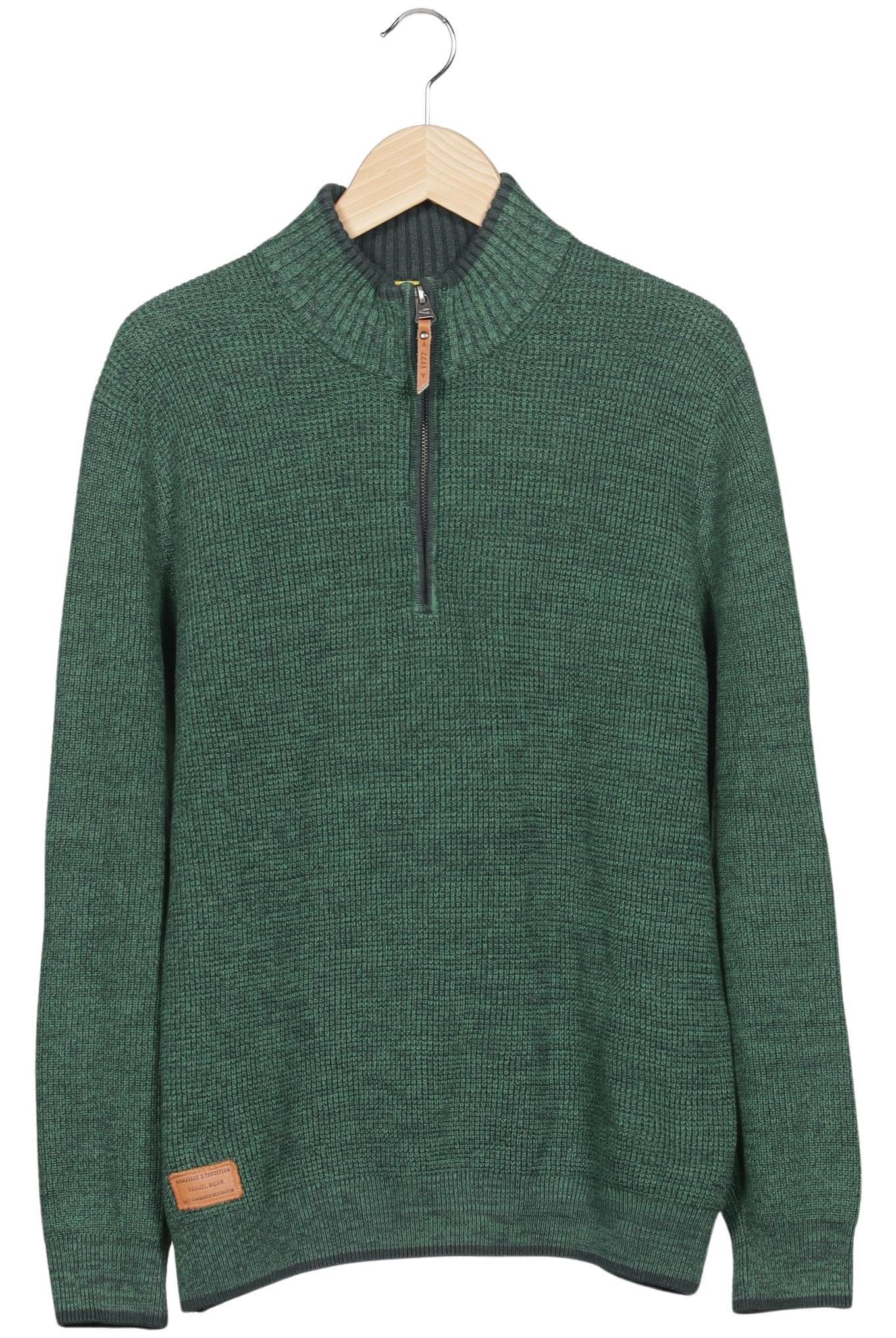 

camel active Herren Pullover, grün, Gr. 48