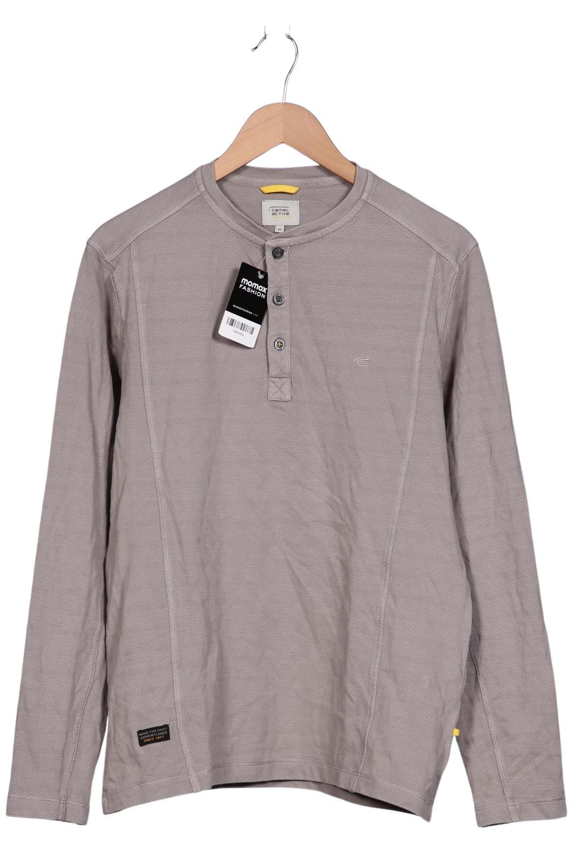 Thumbnail - camel active Herren Langarmshirt, grau, Gr. 48