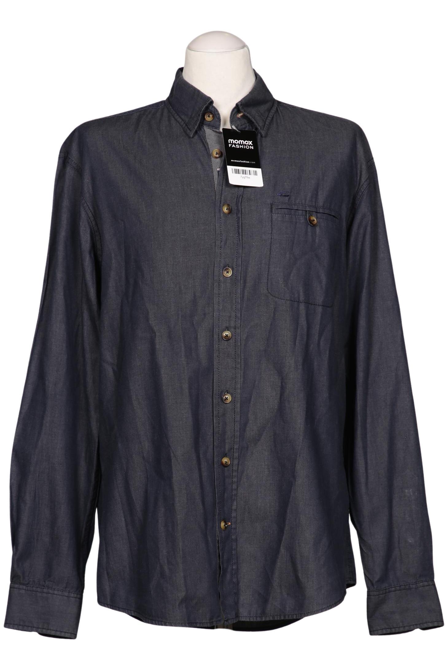 

camel active Herren Hemd, marineblau, Gr. 52
