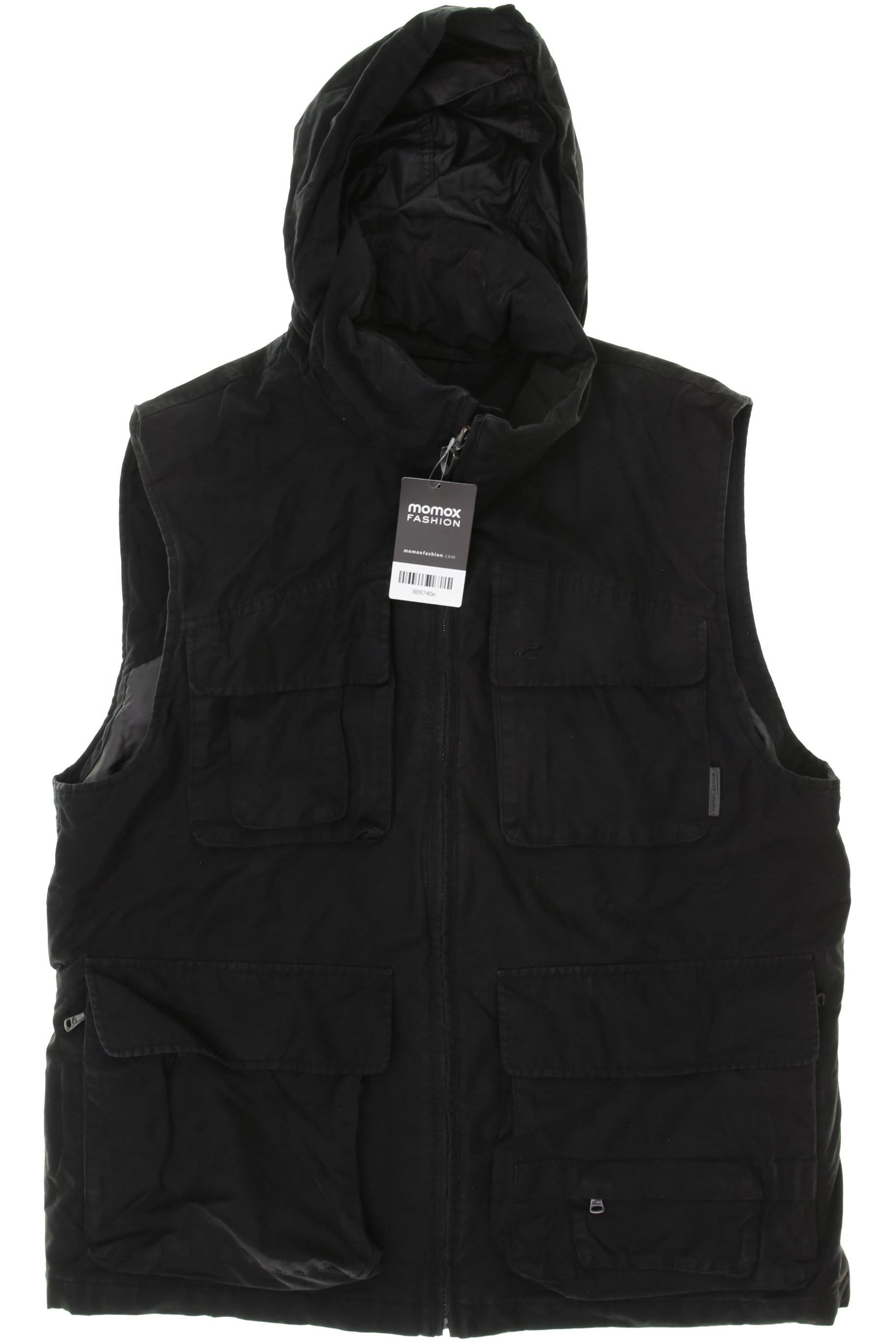 

camel active Herren Weste, schwarz, Gr. 56