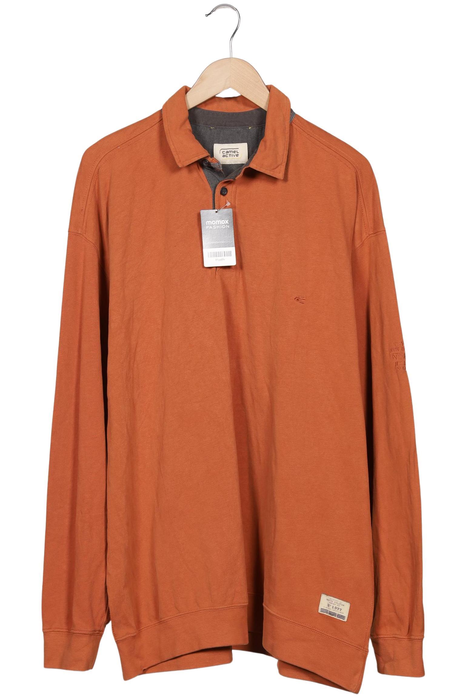

camel active Herren Poloshirt, orange, Gr. 62