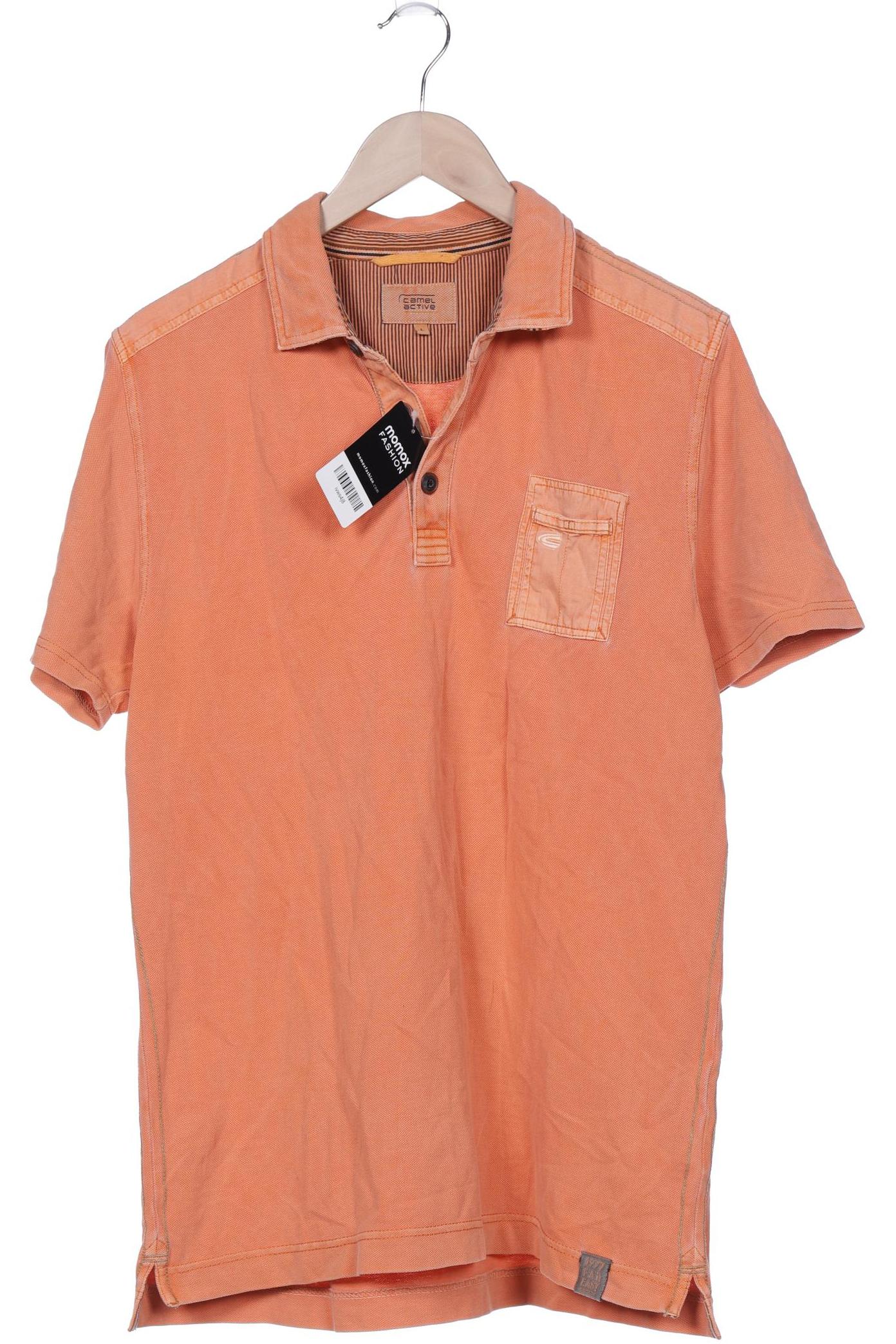 

camel active Herren Poloshirt, orange, Gr. 52