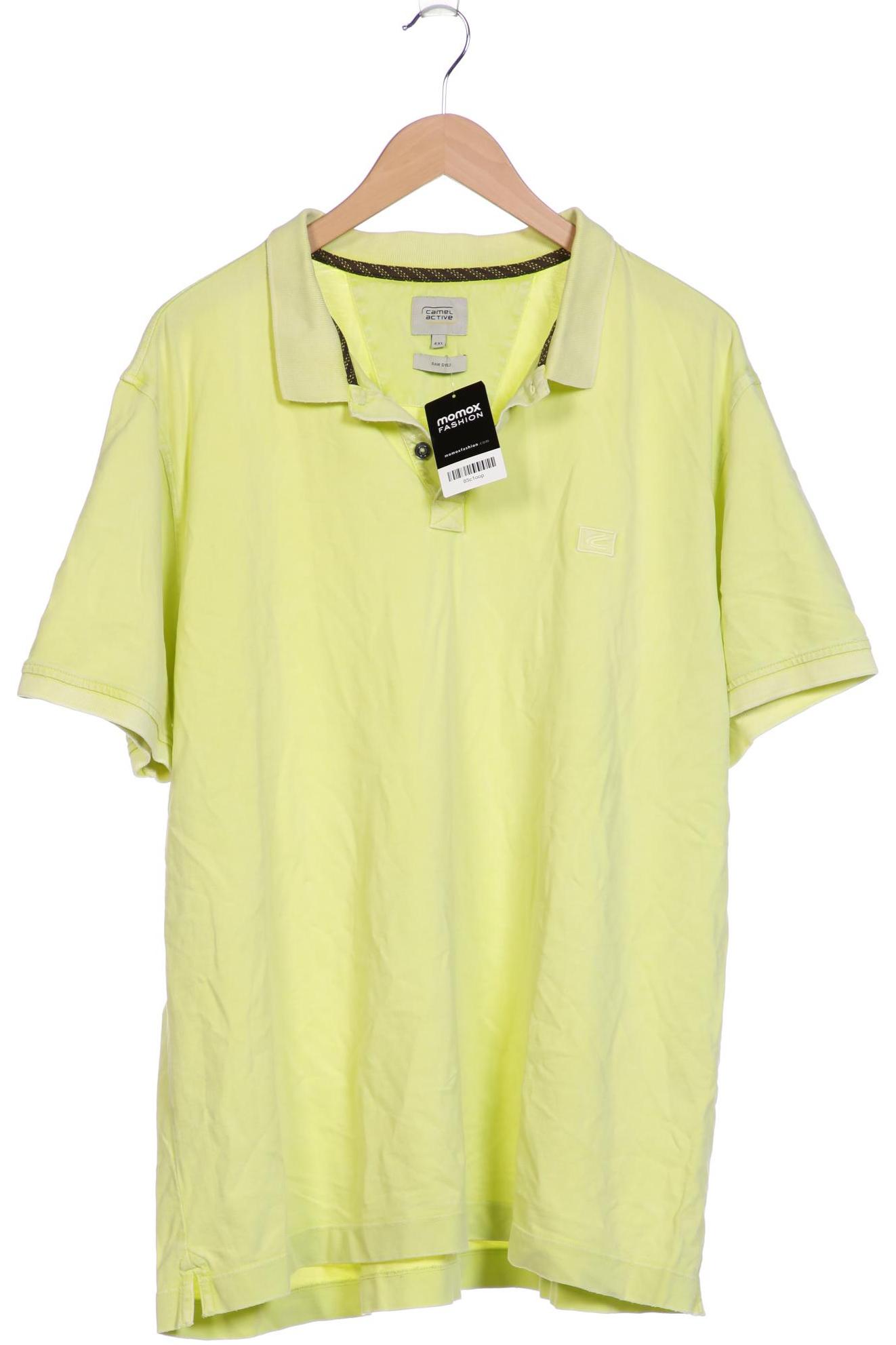 

camel active Herren Poloshirt, gelb, Gr. 60