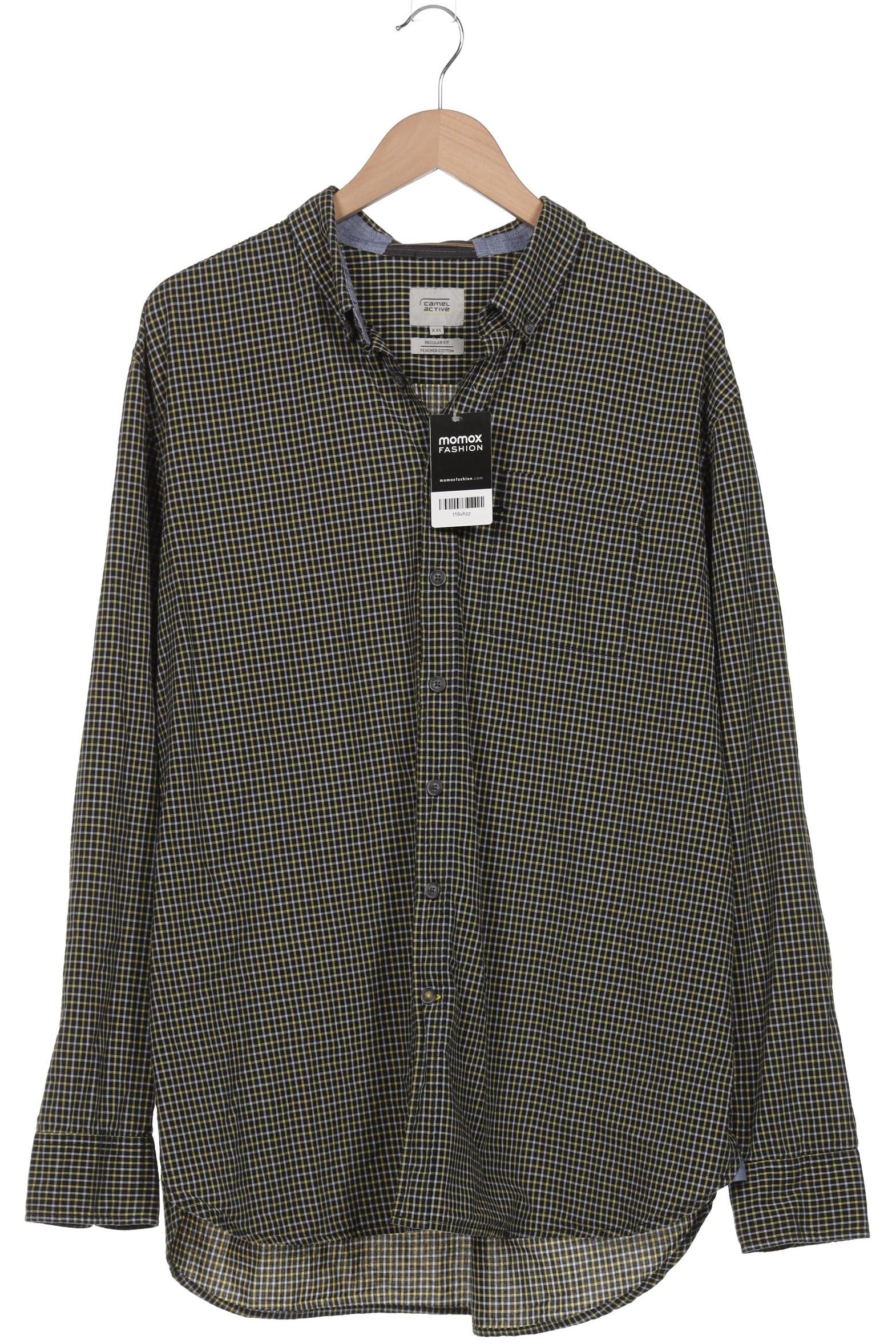 

camel active Herren Hemd, schwarz, Gr. 56