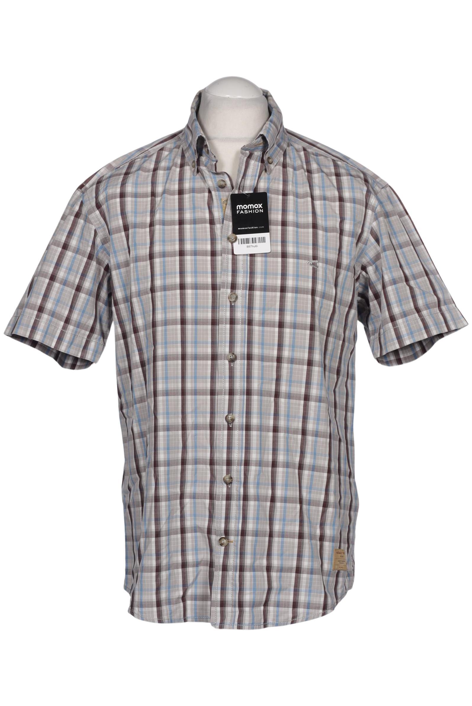 

camel active Herren Hemd, grau, Gr. 48