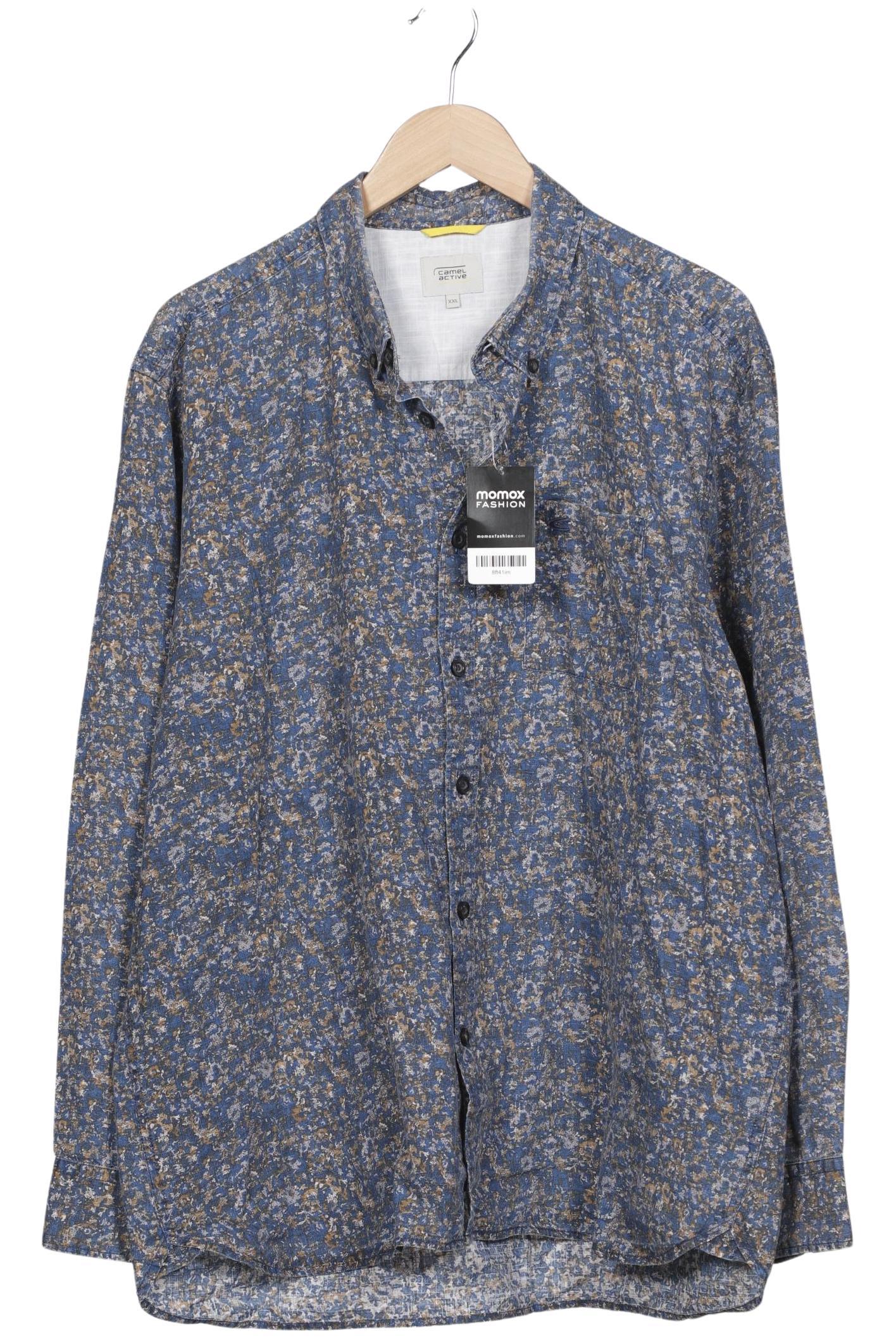 

camel active Herren Hemd, blau, Gr. 56