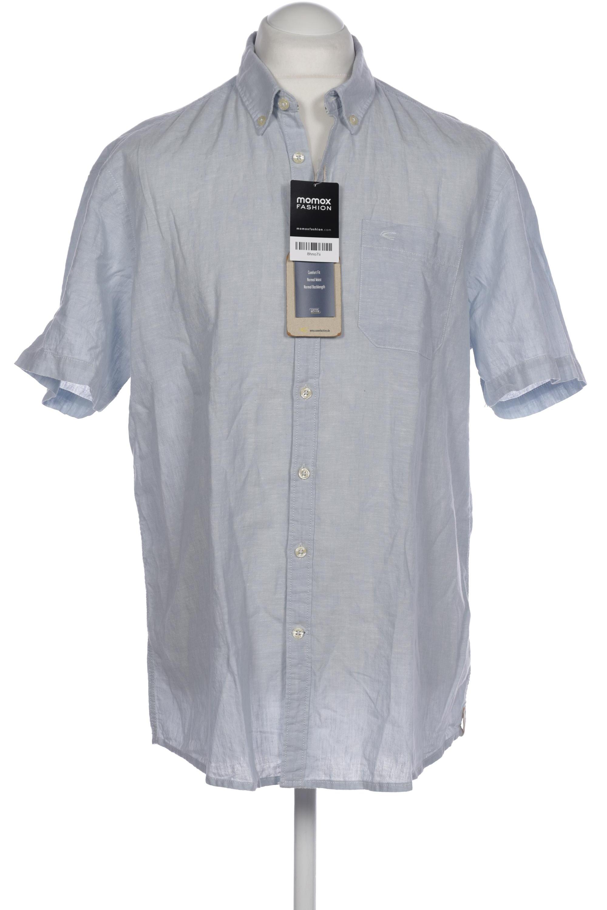 

camel active Herren Hemd, hellblau, Gr. 52