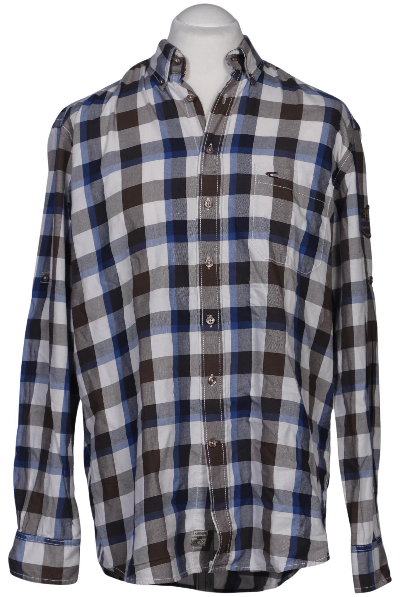 

camel active Herren Hemd, mehrfarbig, Gr. 52