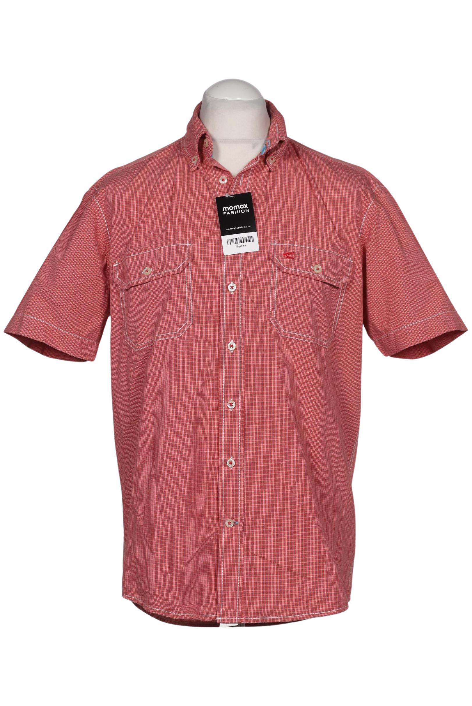 

camel active Herren Hemd, rot, Gr. 48