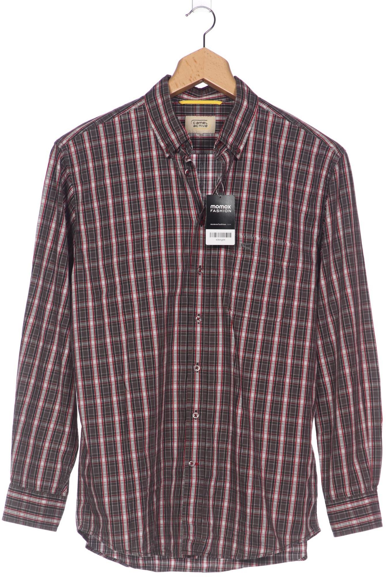 

camel active Herren Hemd, grau, Gr. 58