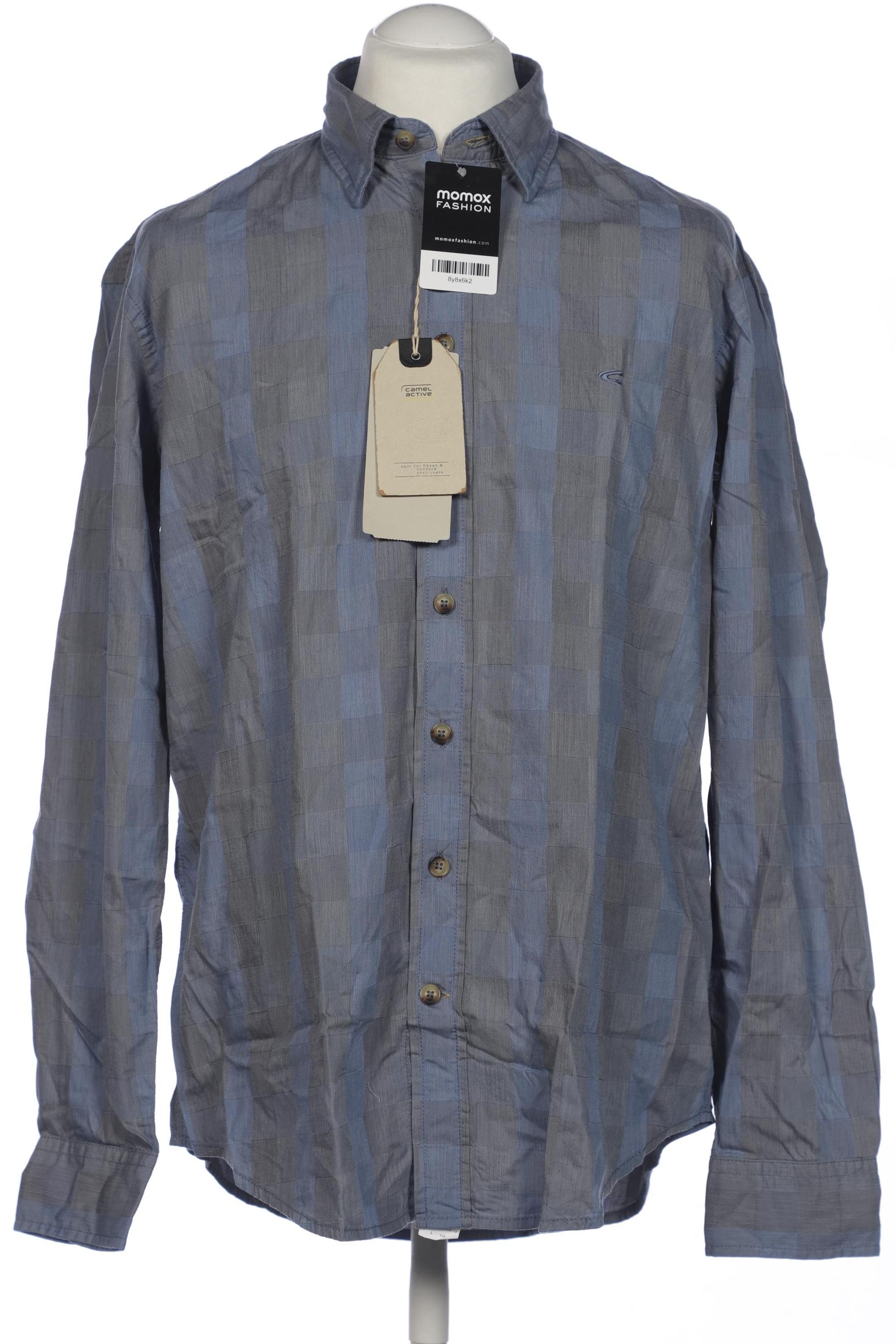 

camel active Herren Hemd, blau, Gr. 52