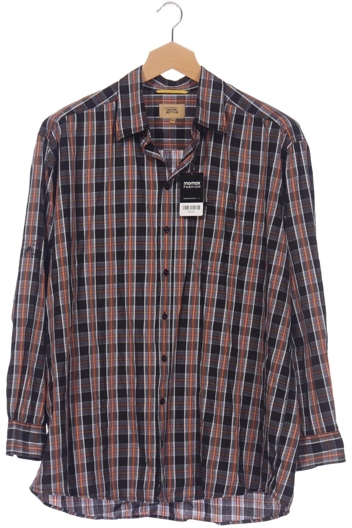 

camel active Herren Hemd, schwarz, Gr. 58