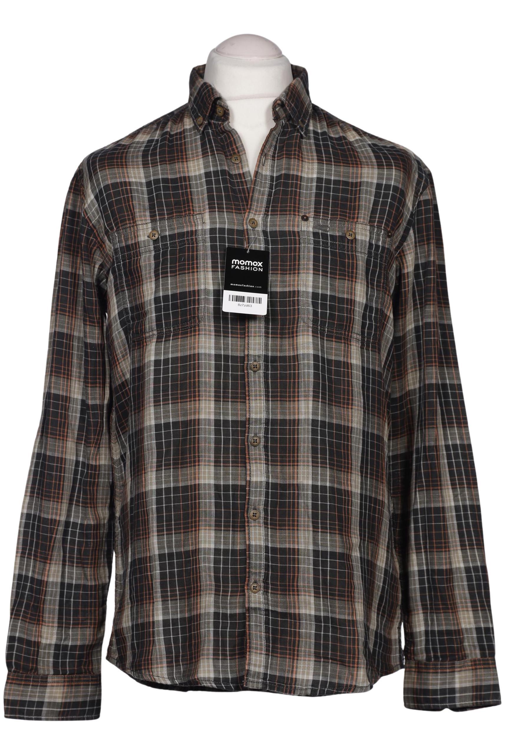 

camel active Herren Hemd, schwarz, Gr. 48