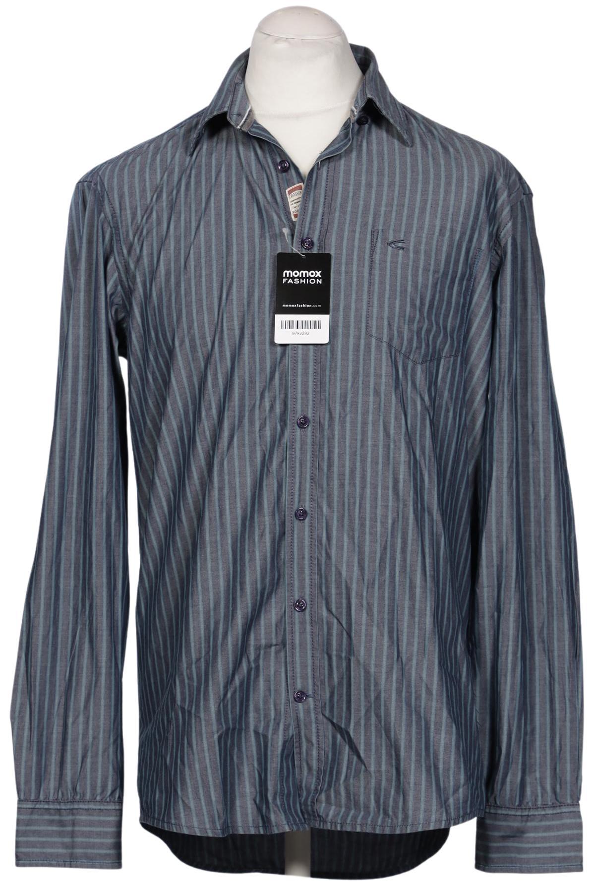 

camel active Herren Hemd, blau, Gr. 48