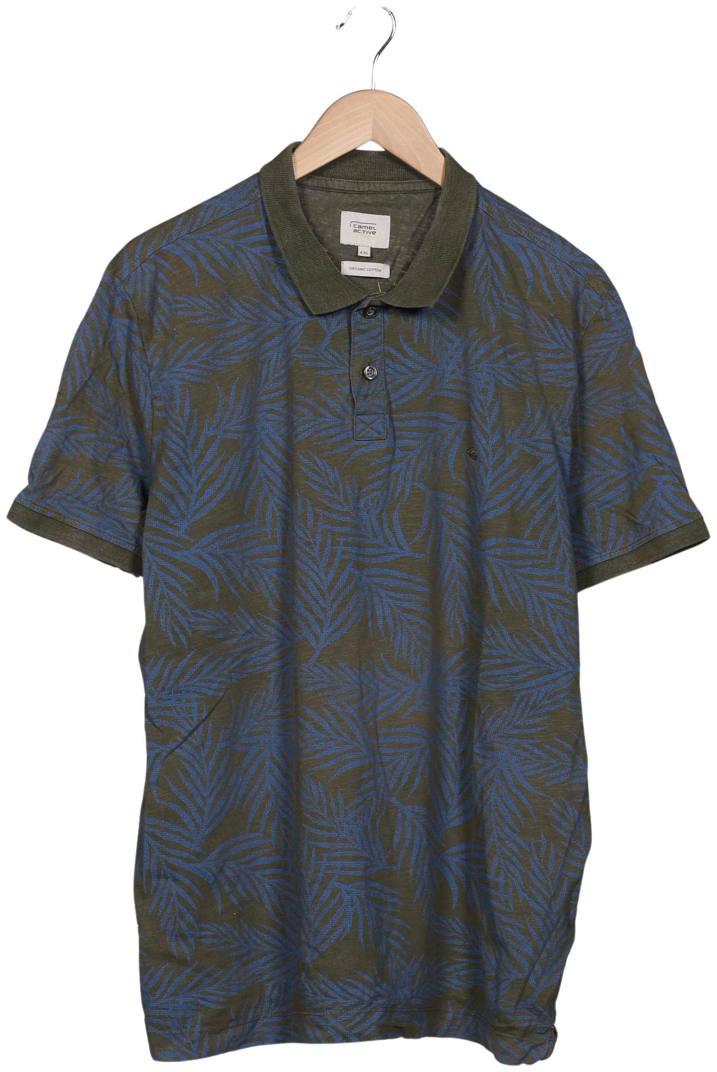 

camel active Herren Poloshirt, blau, Gr. 56