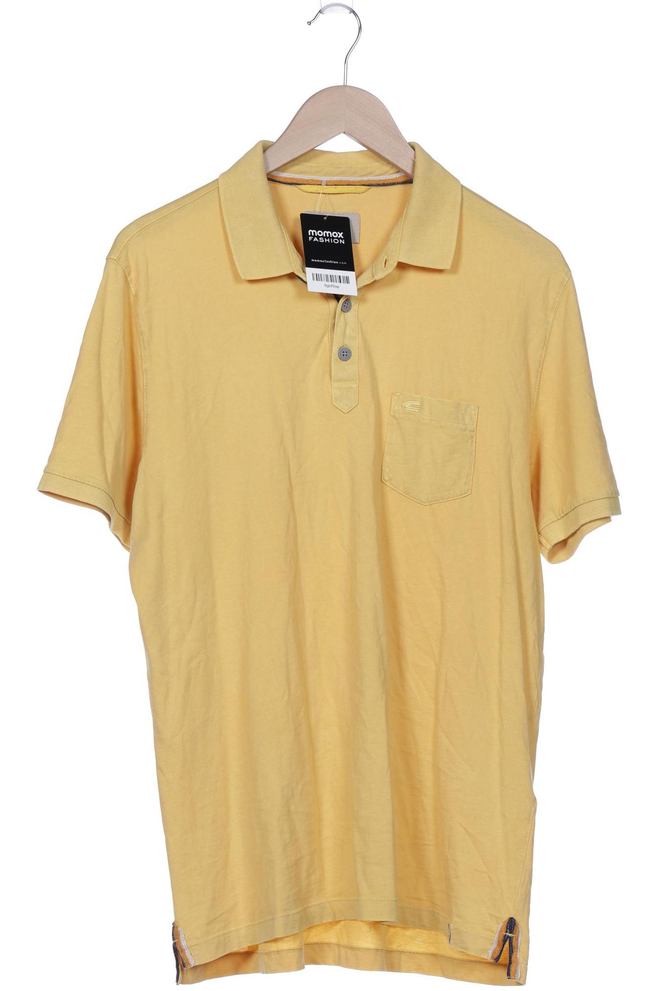 

camel active Herren Poloshirt, gelb, Gr. 52