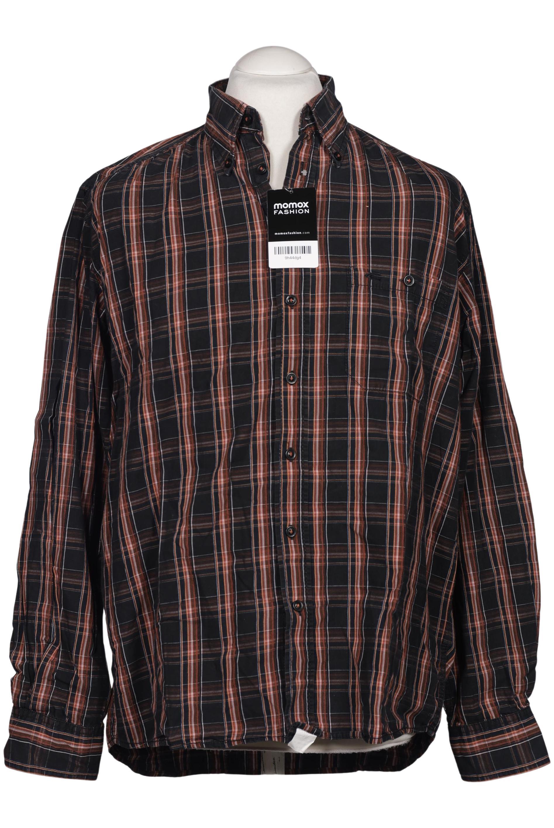 

camel active Herren Hemd, schwarz, Gr. 48