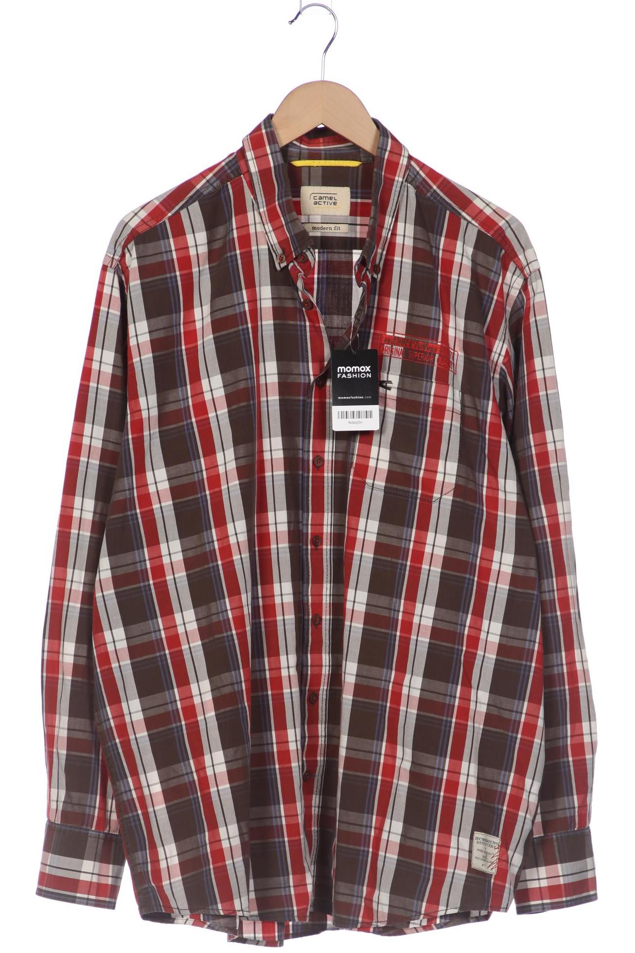 

camel active Herren Hemd, braun, Gr. 56