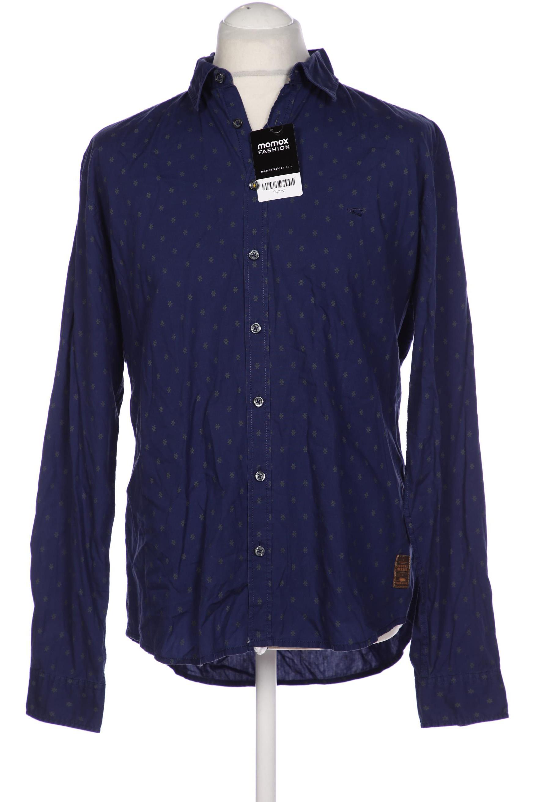 

camel active Herren Hemd, marineblau, Gr. 52