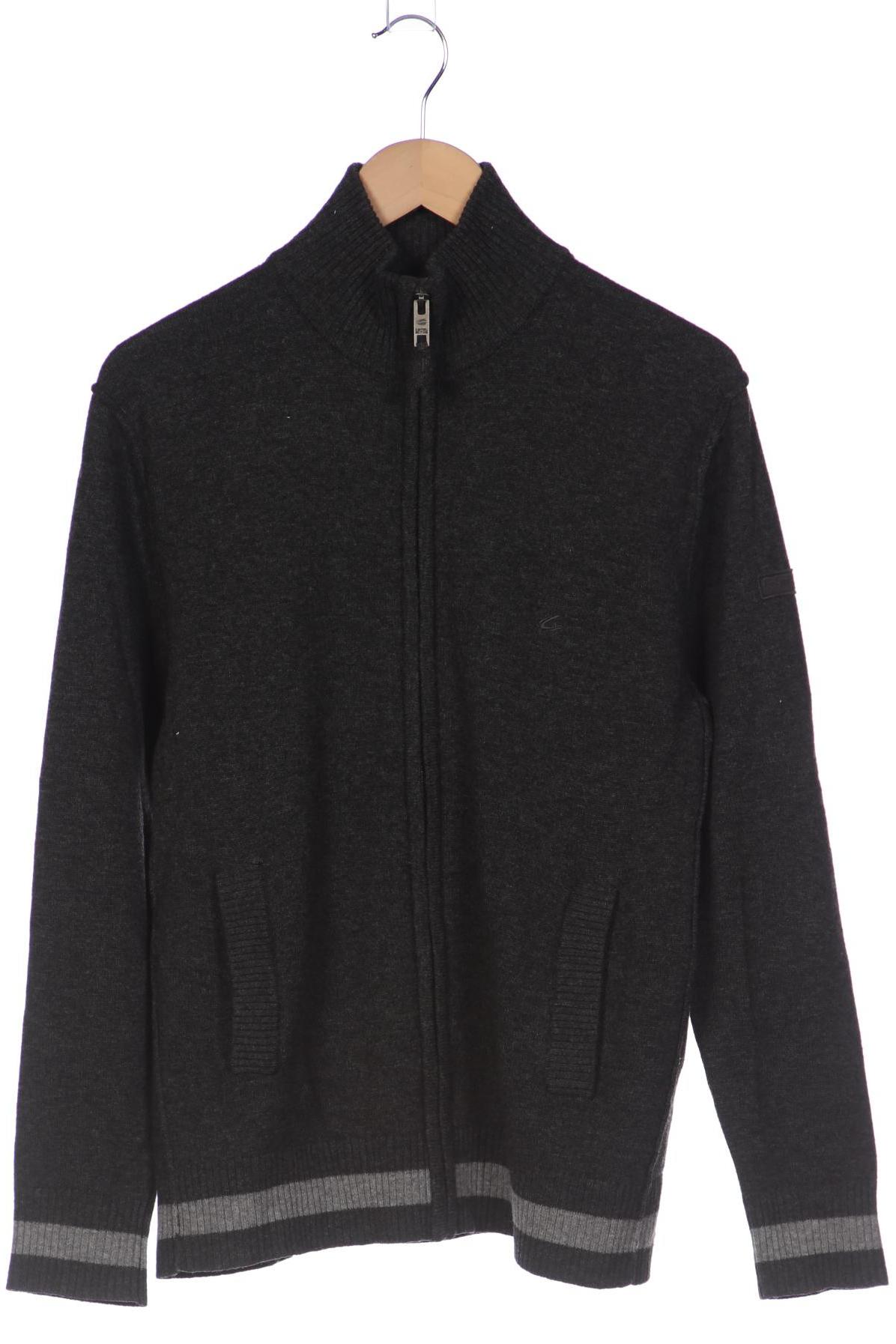 

camel active Herren Strickjacke, grau, Gr. 48