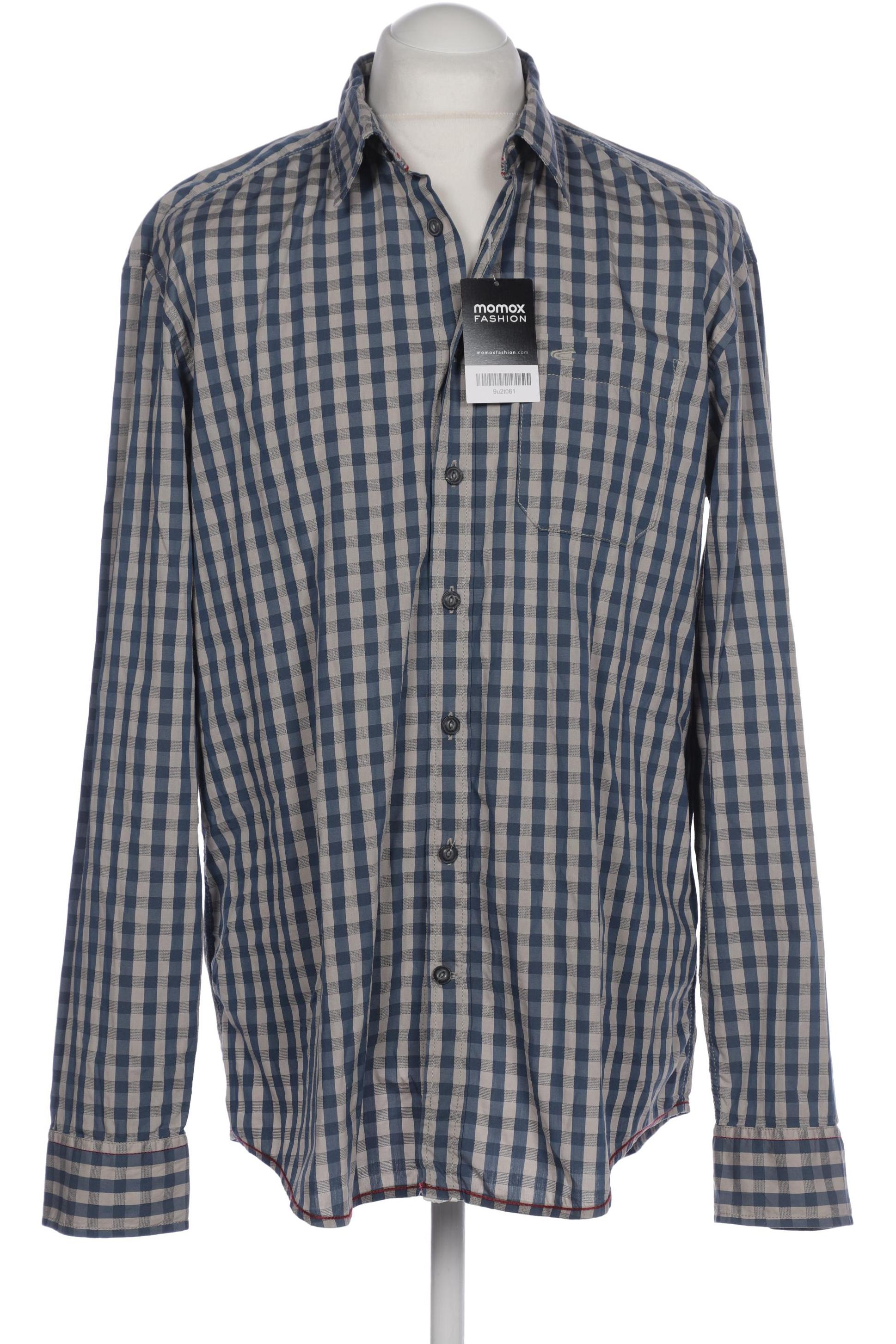 

camel active Herren Hemd, grau, Gr. 52