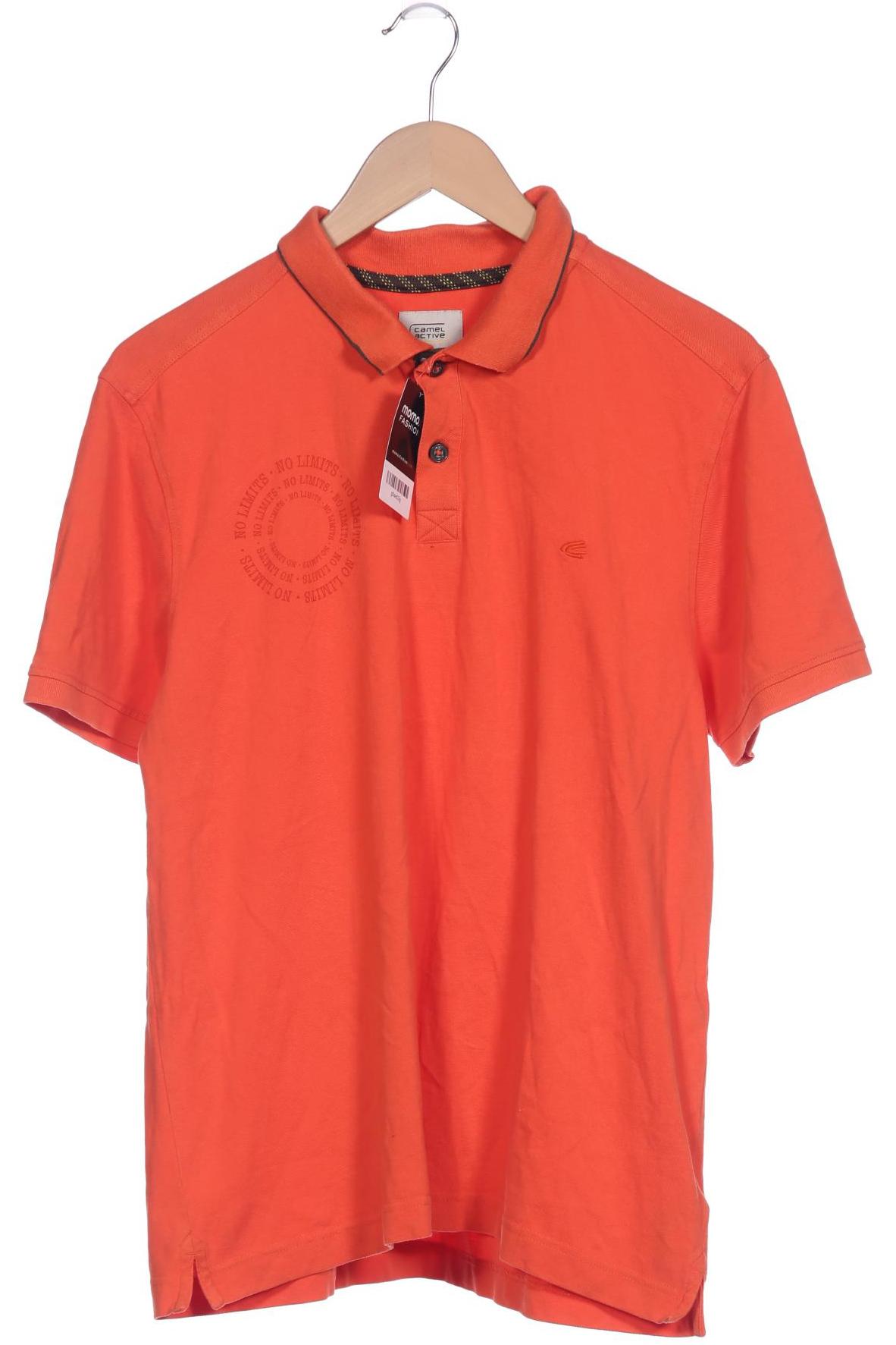 

camel active Herren Poloshirt, orange, Gr. 54