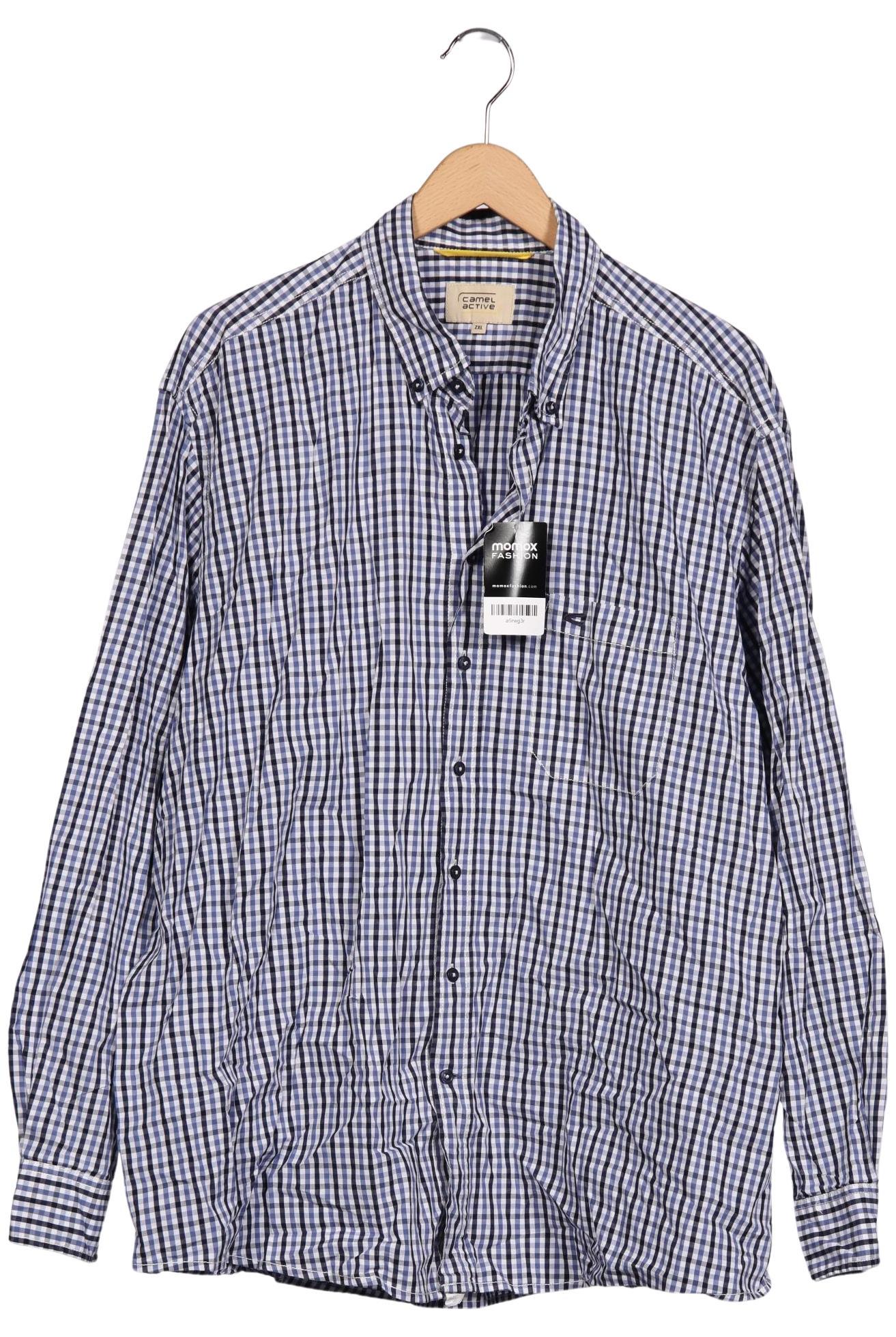 

camel active Herren Hemd, blau, Gr. 56