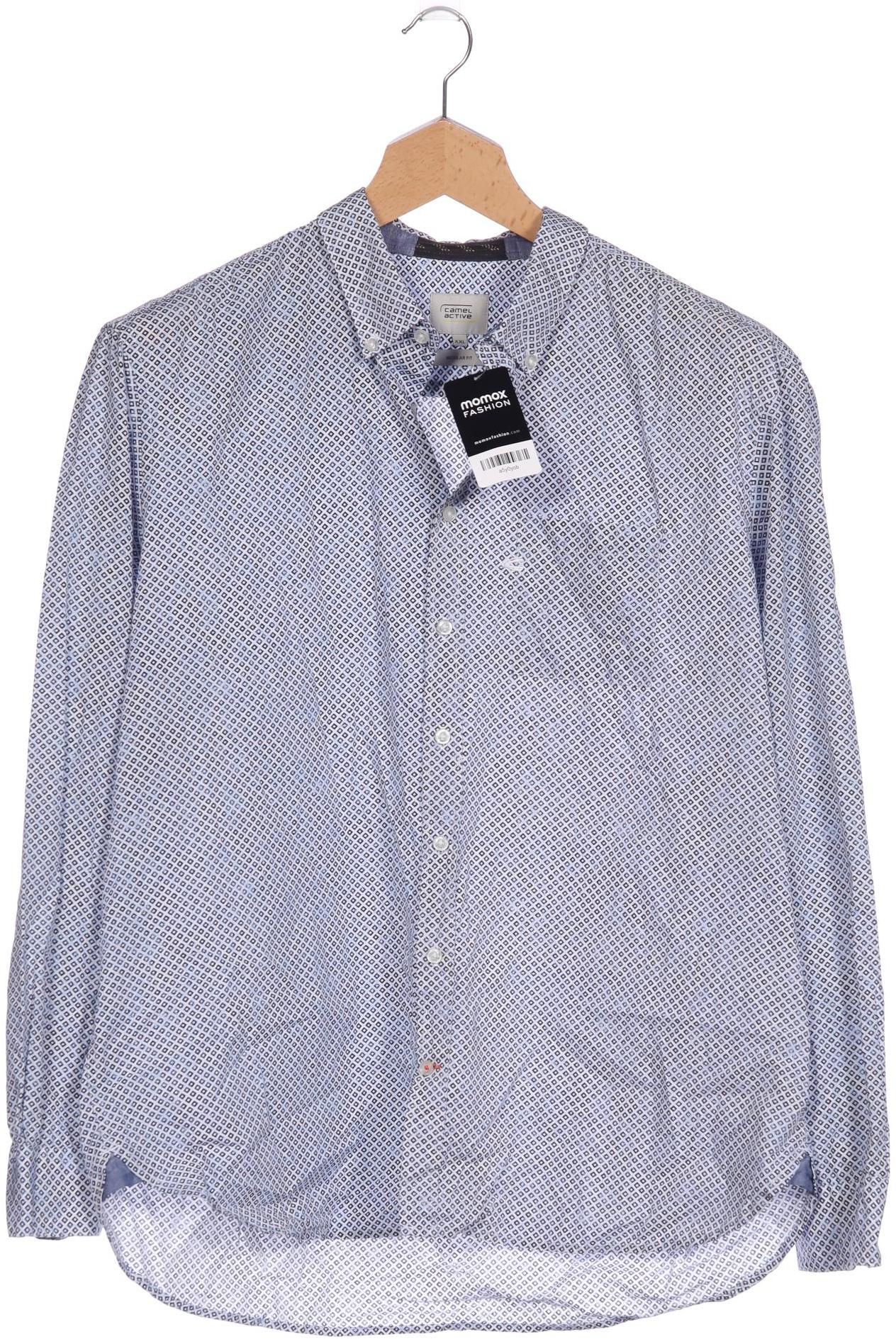 

camel active Herren Hemd, blau, Gr. 56