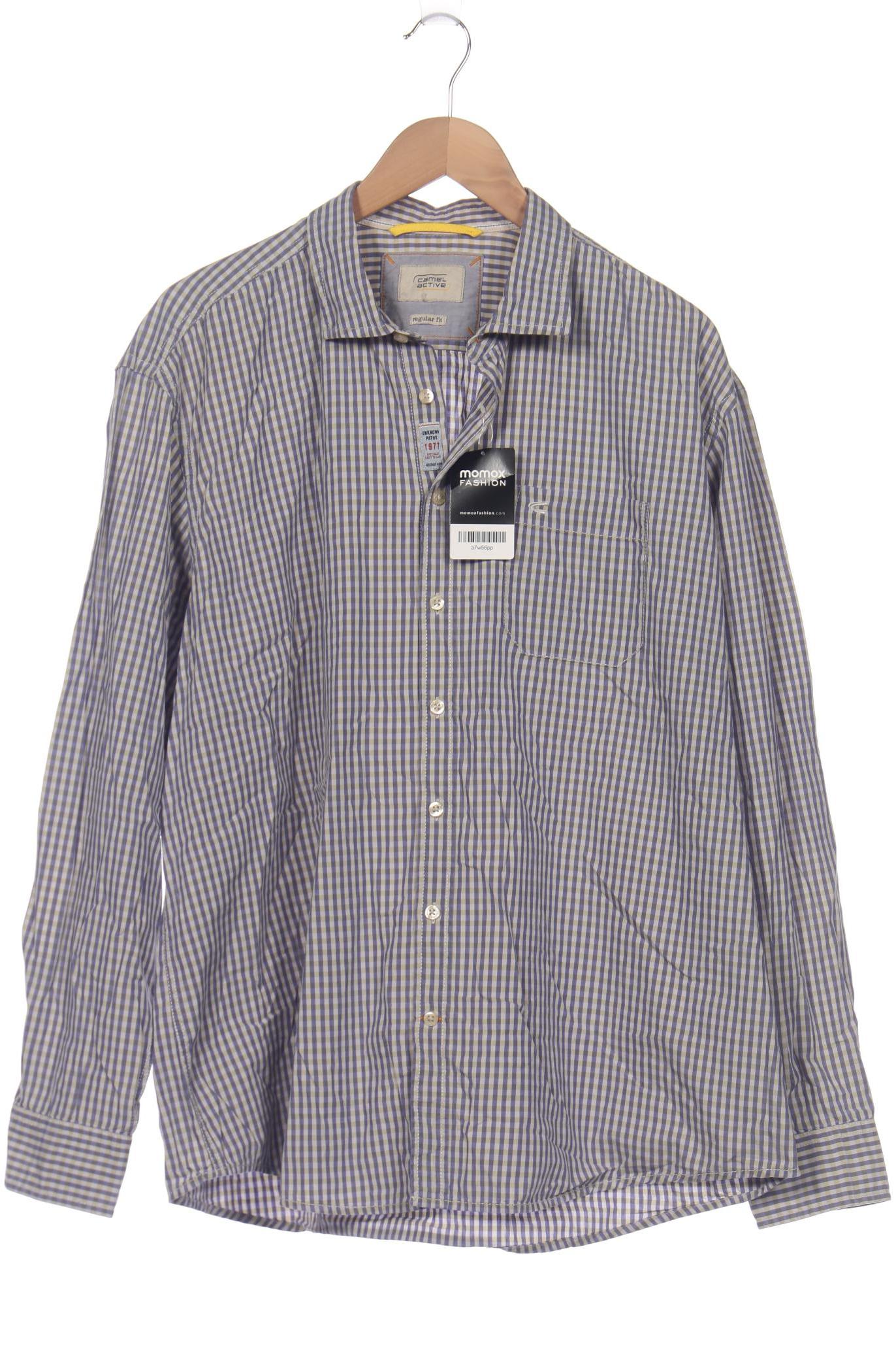 

camel active Herren Hemd, blau, Gr. 56