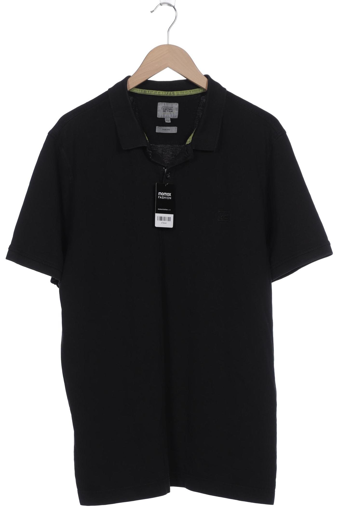 

camel active Herren Poloshirt, schwarz, Gr. 56