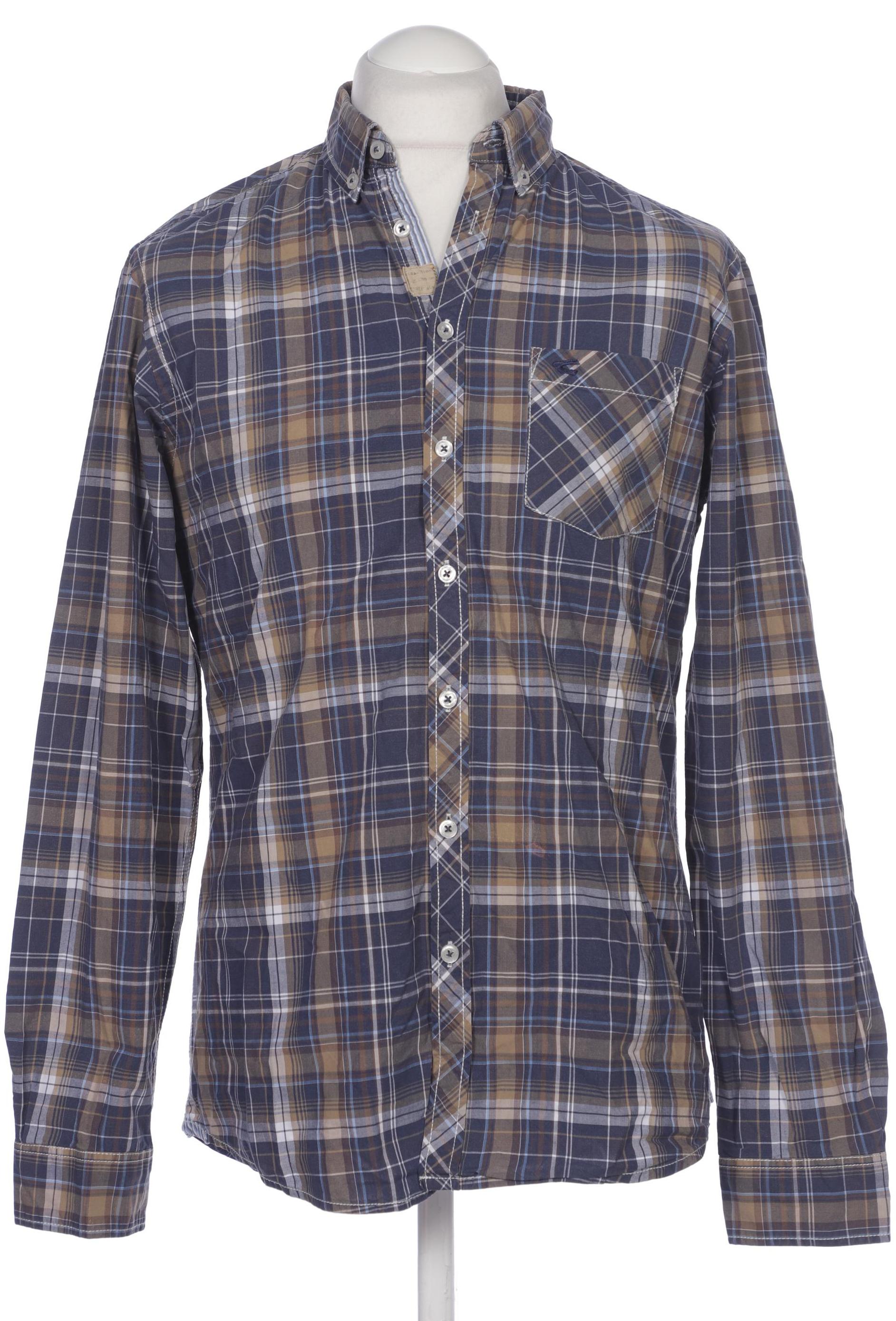 

camel active Herren Hemd, blau, Gr. 48