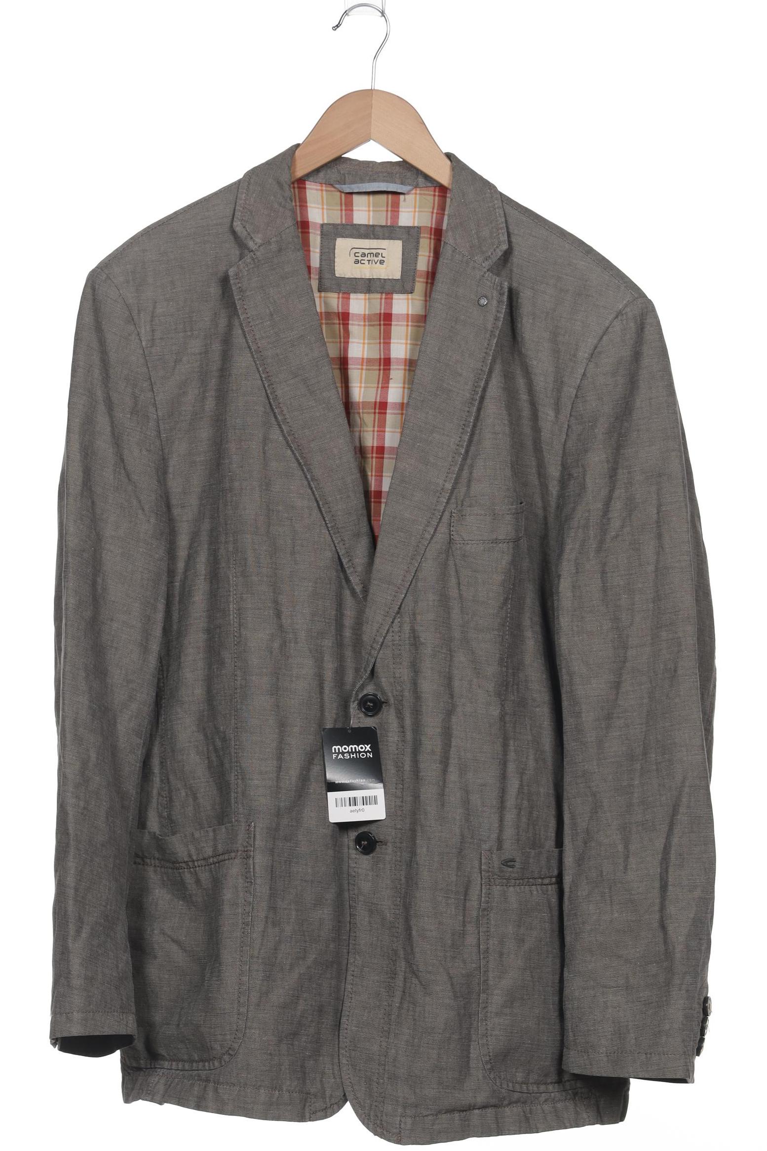 

camel active Herren Sakko, grau, Gr. 58