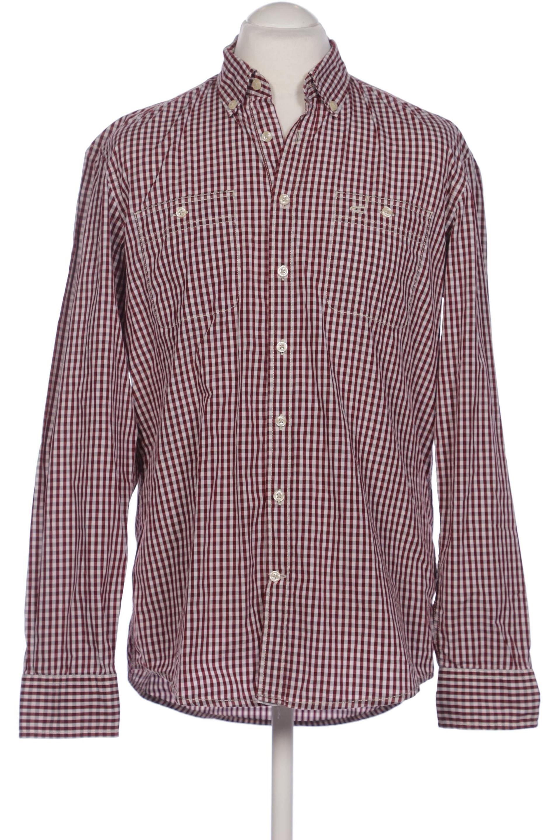 

camel active Herren Hemd, bordeaux, Gr. 48